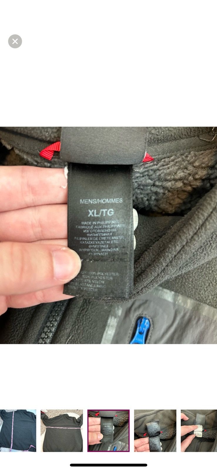 The North Face The north face XL grey jacket Size US XL / EU 56 / 4 - 8 Thumbnail