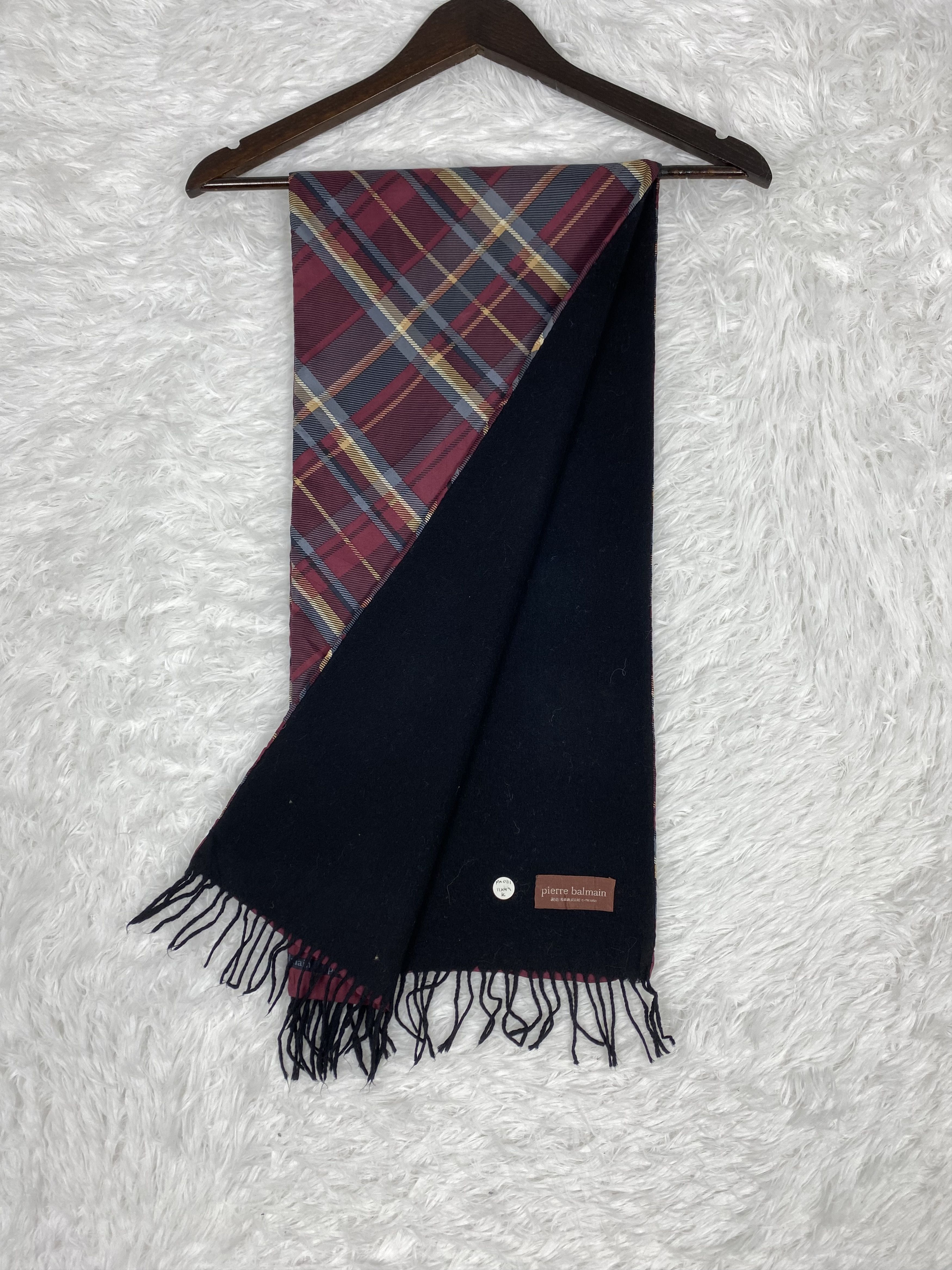 Pierre Balmain Vintage Pierre Balmain Scarf / Muffler Neckwear PM0111 Size ONE SIZE - 6 Thumbnail
