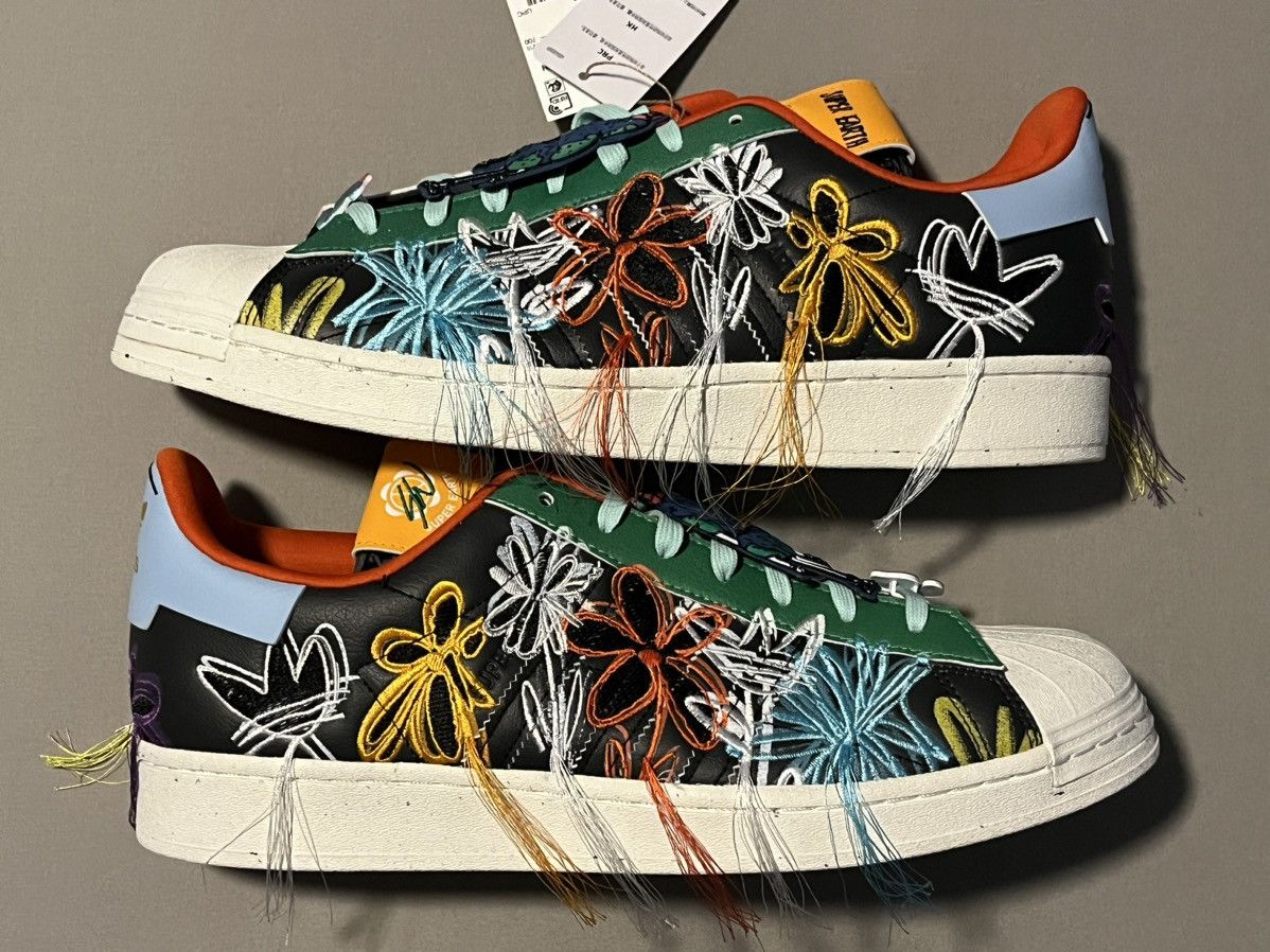 image of Adidas Superstar Aec Sean Wotherspoon Superearth Black New Shoes, Men's (Size 13)