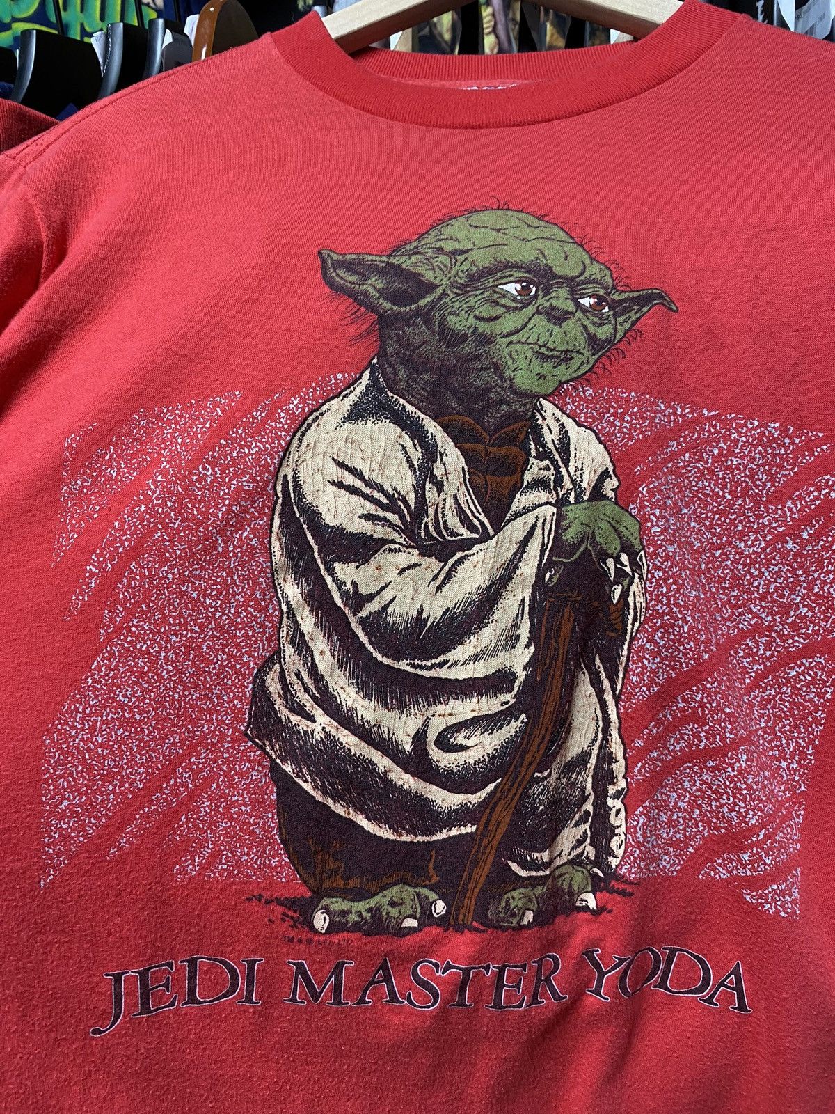 Vintage 1980’s Vintage Yoda Star Wars Movie Tee Shirt Medium Size US M / EU 48-50 / 2 - 5 Thumbnail
