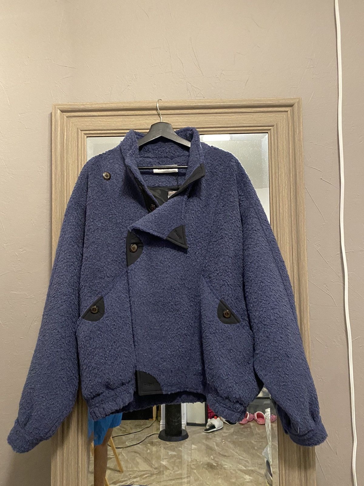 Kiko Kostadinov Maersk Bomber Alpaca Wool | Grailed