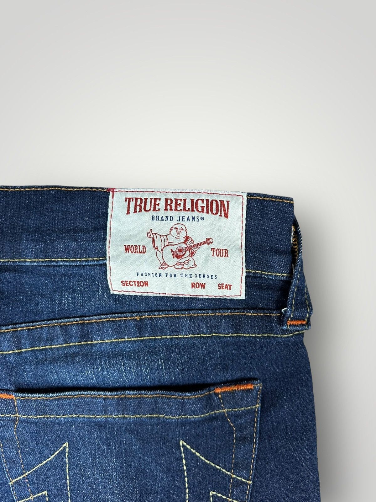 True Religion True Religion Rocco blue relaxed skinny jeans denim W36 Size US 36 / EU 52 - 7 Thumbnail