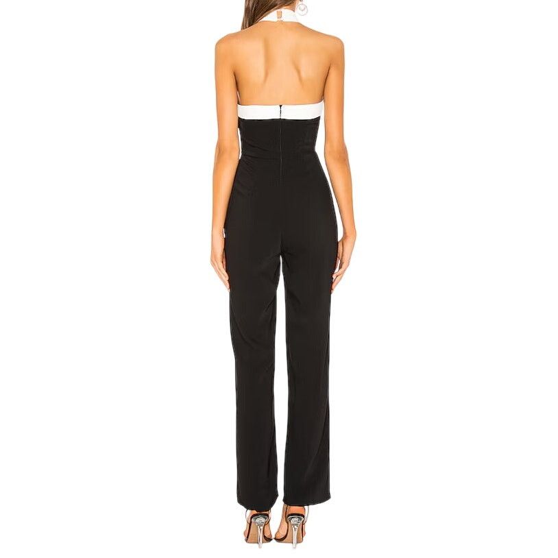 superdown Superdown Laurien Cross Front Jumpsuit in Black, Size XS Size 26" / US 2 / IT 38 - 2 Thumbnail