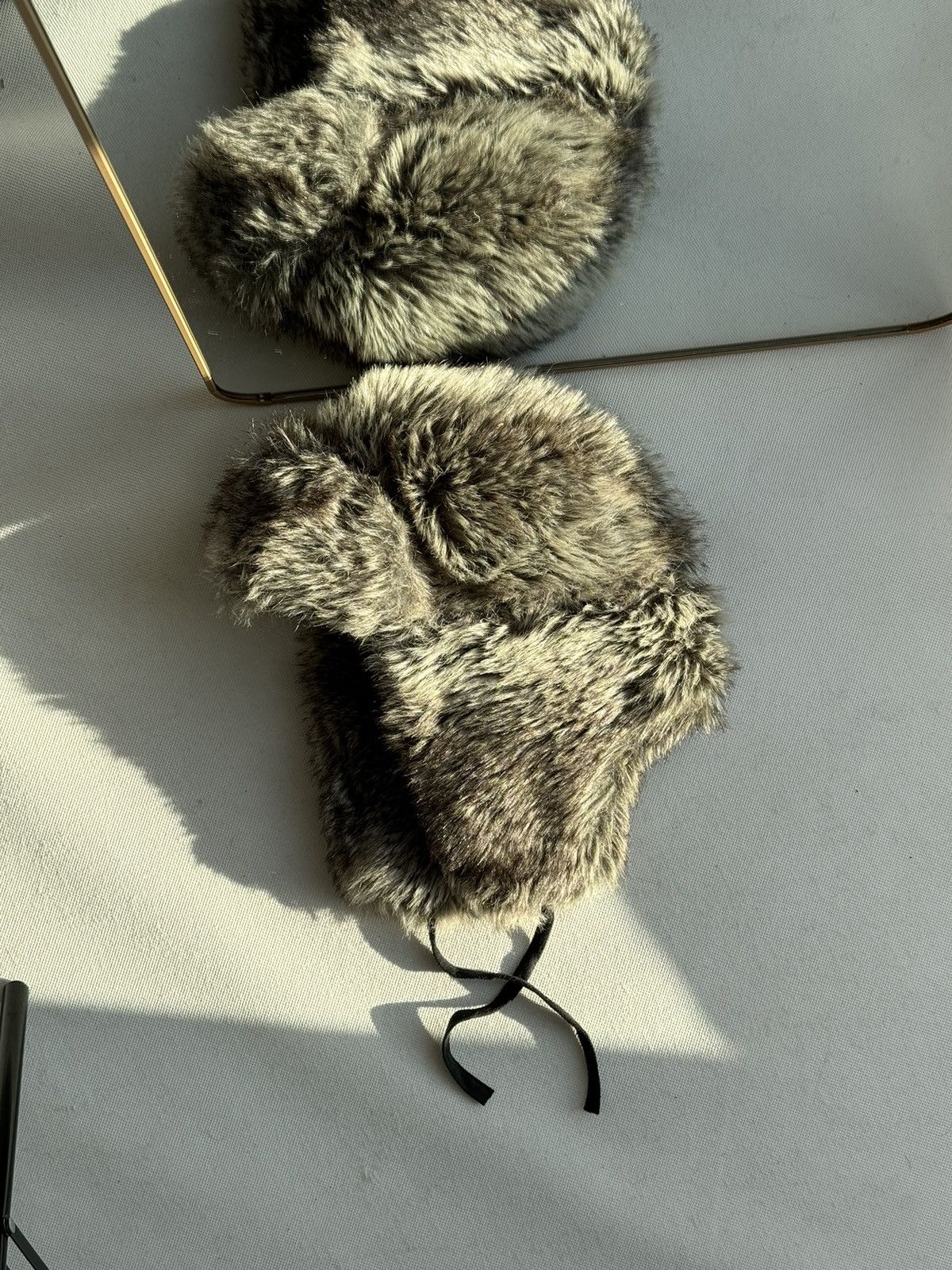 Japanese Brand Vintage fuzzy mohair japanese ushanka hat avant garde Size ONE SIZE - 5 Thumbnail