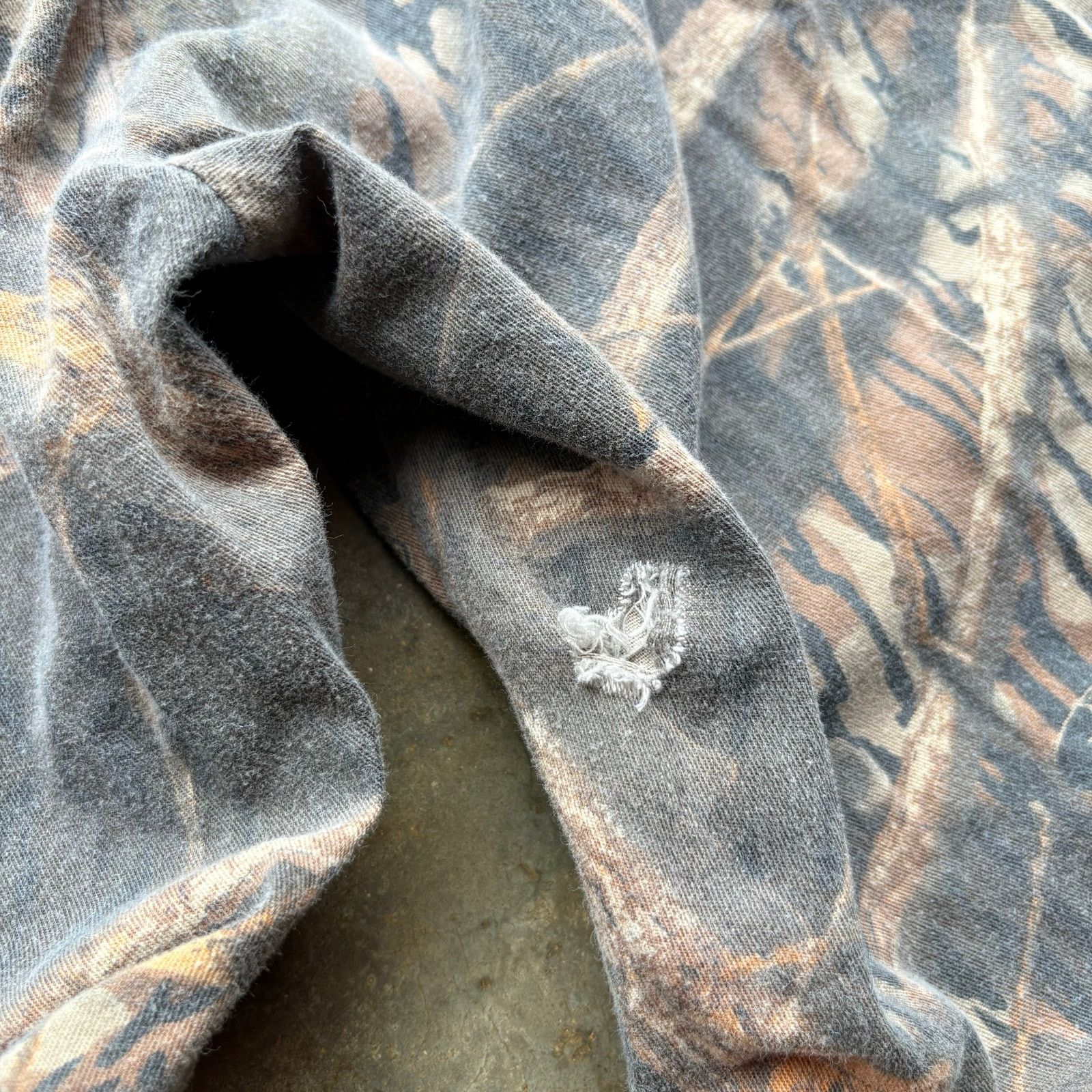 Mossy Oaks × Vintage Vintage Baggy Mossy Oak Camo Hunting Pants Size US 42 / EU 58 - 2 Thumbnail