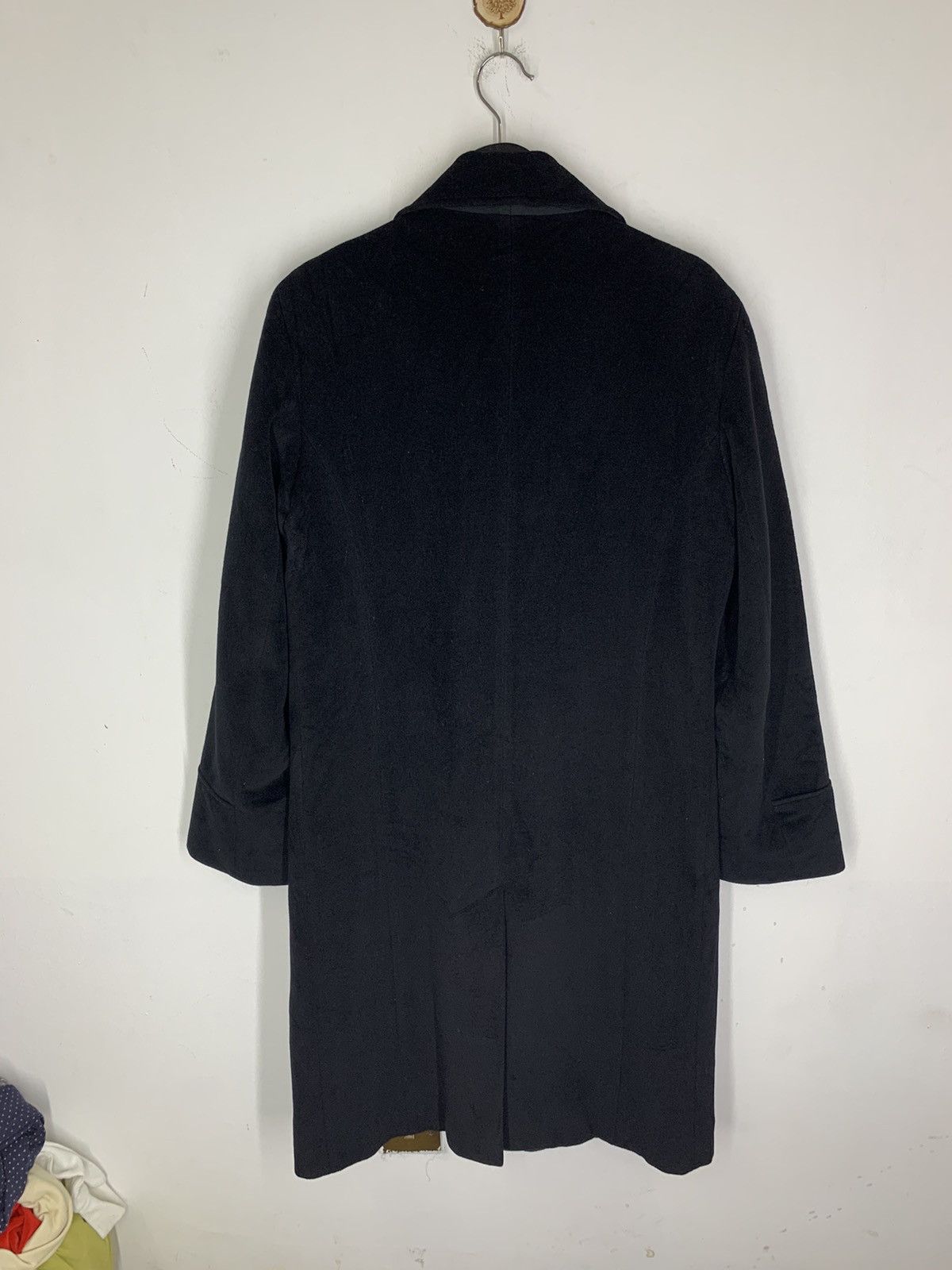 agnes b. Agnes B. Wool Double Breasted Overcoat Vintage Size US L / EU 52-54 / 3 - 2 Thumbnail