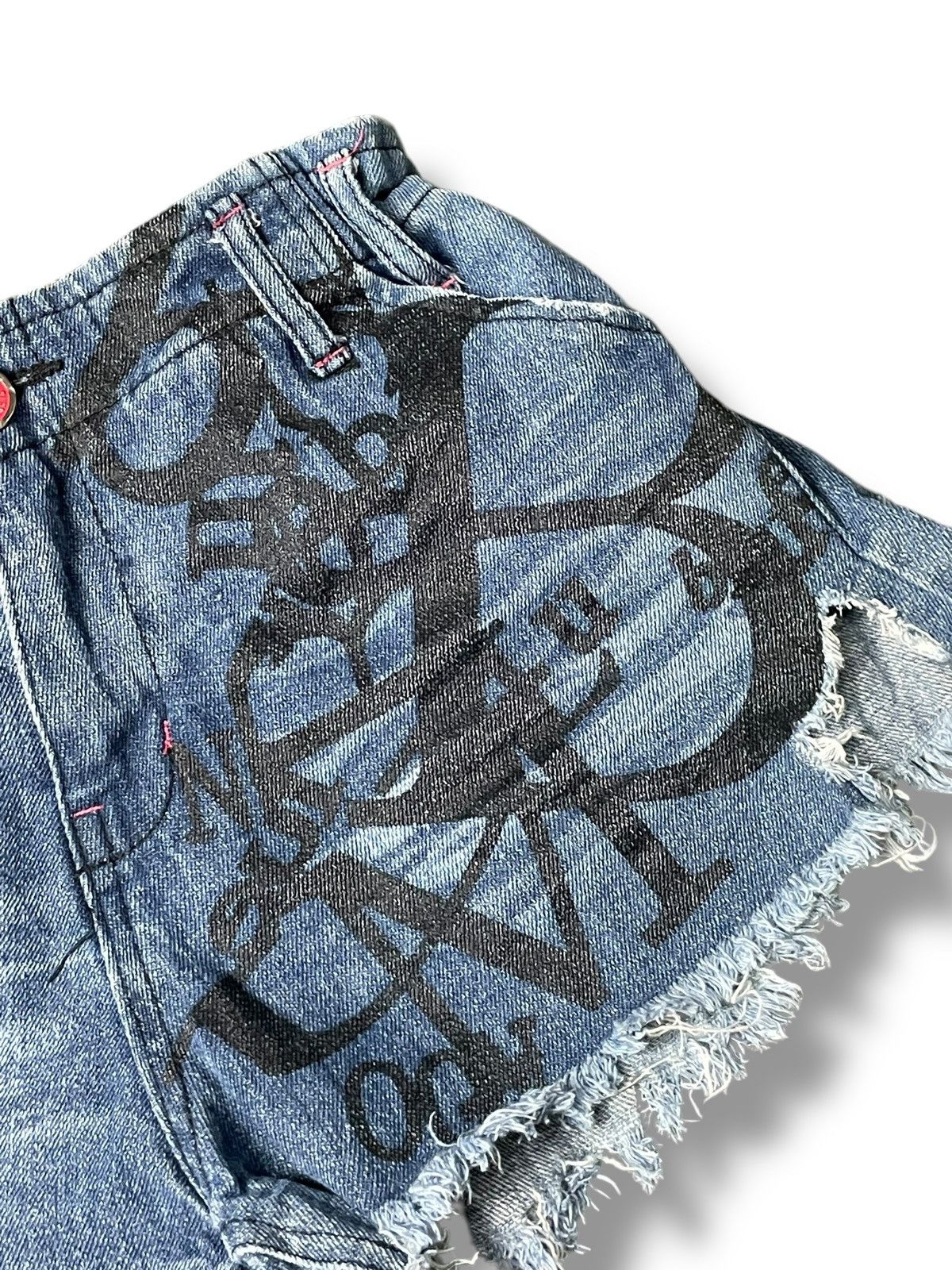 Beauty Beast BlueMoonBlue Brand Denim Shorts (66) Size 24" / US 00 / IT 34 - 2 Thumbnail