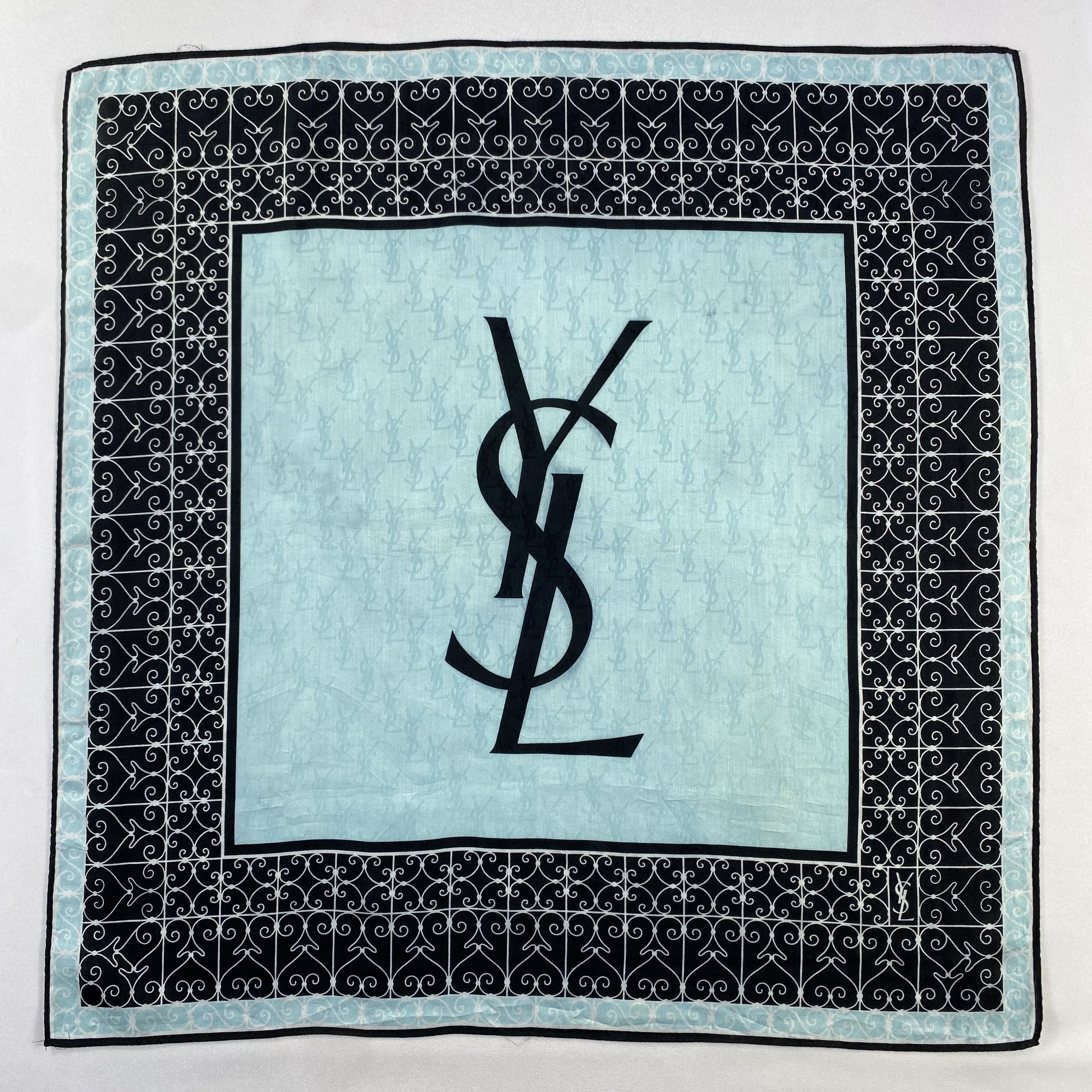 Vintage × Yves Saint Laurent Yves Saint Laurent Neckerchief / Handkerchief-P796 Size ONE SIZE - 1 Thumbnail