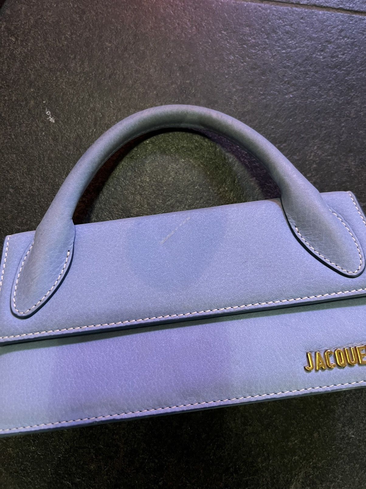 Jacquemus JACQUEMUS Blue 'Le Chiquito Long' Bag Size ONE SIZE - 4 Thumbnail