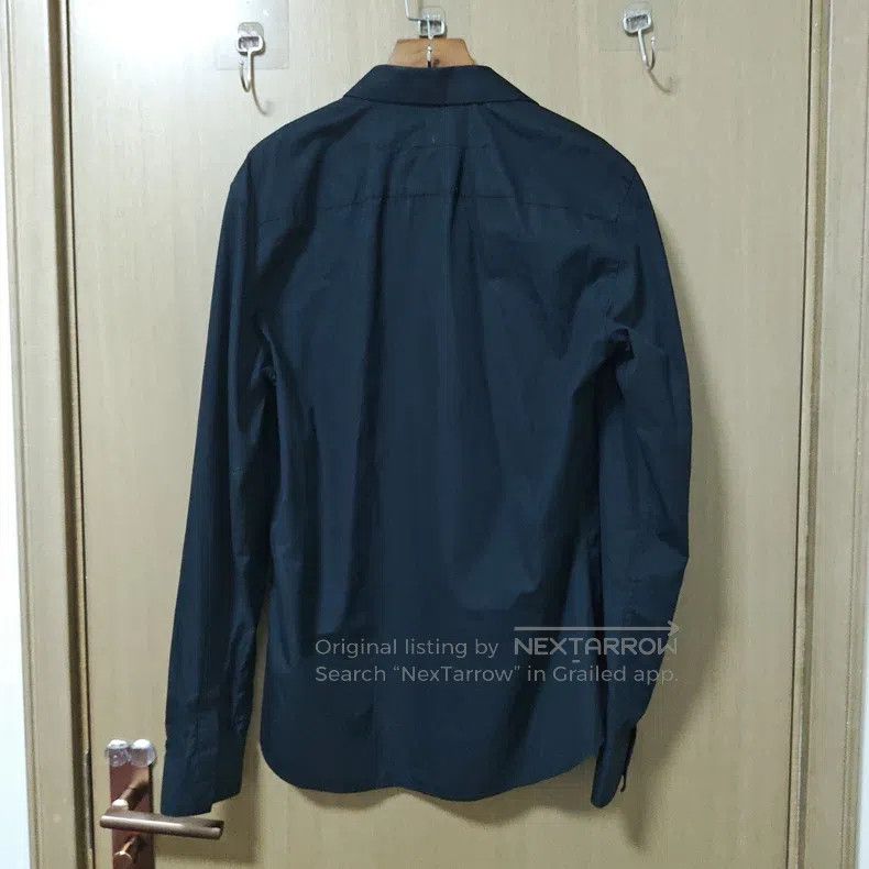Givenchy Givenchy Black Long Sleeve Shirt Size US M / EU 48-50 / 2 - 2 Thumbnail