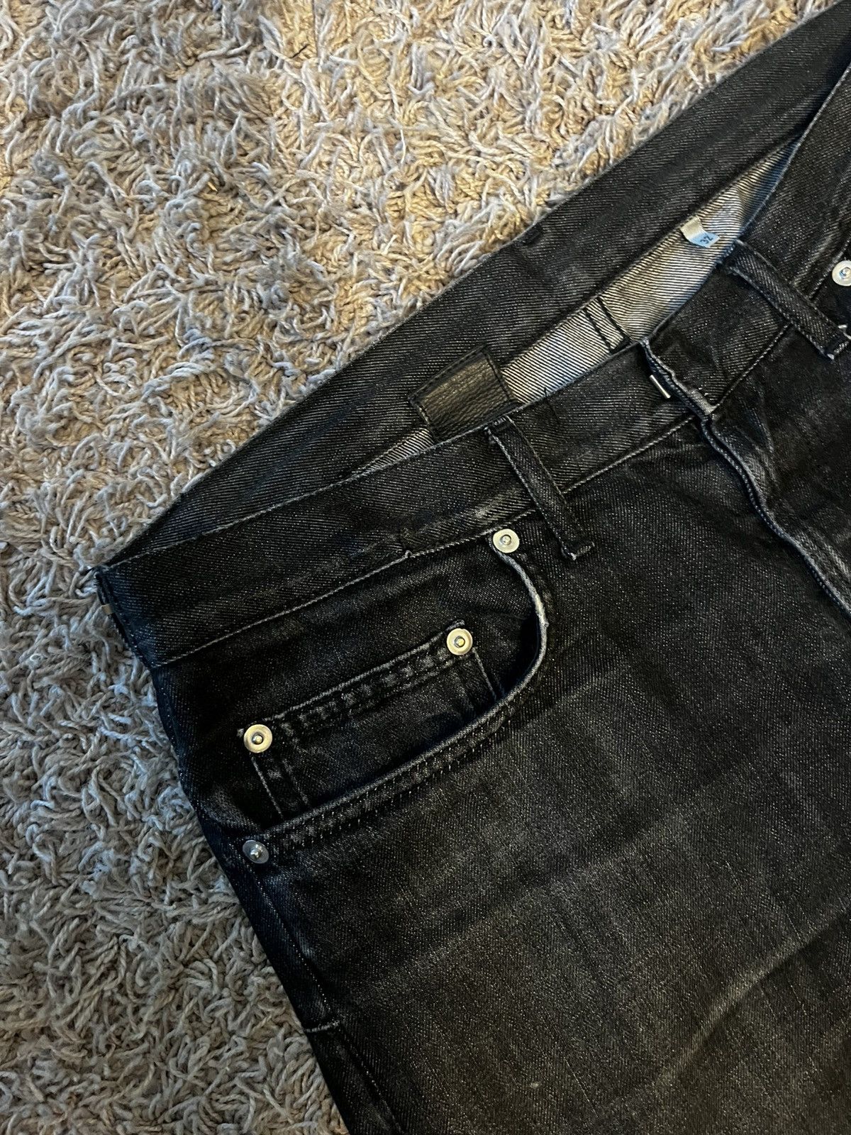 Dior dior homme black denim jeans Size US 32 / EU 48 - 4 Thumbnail