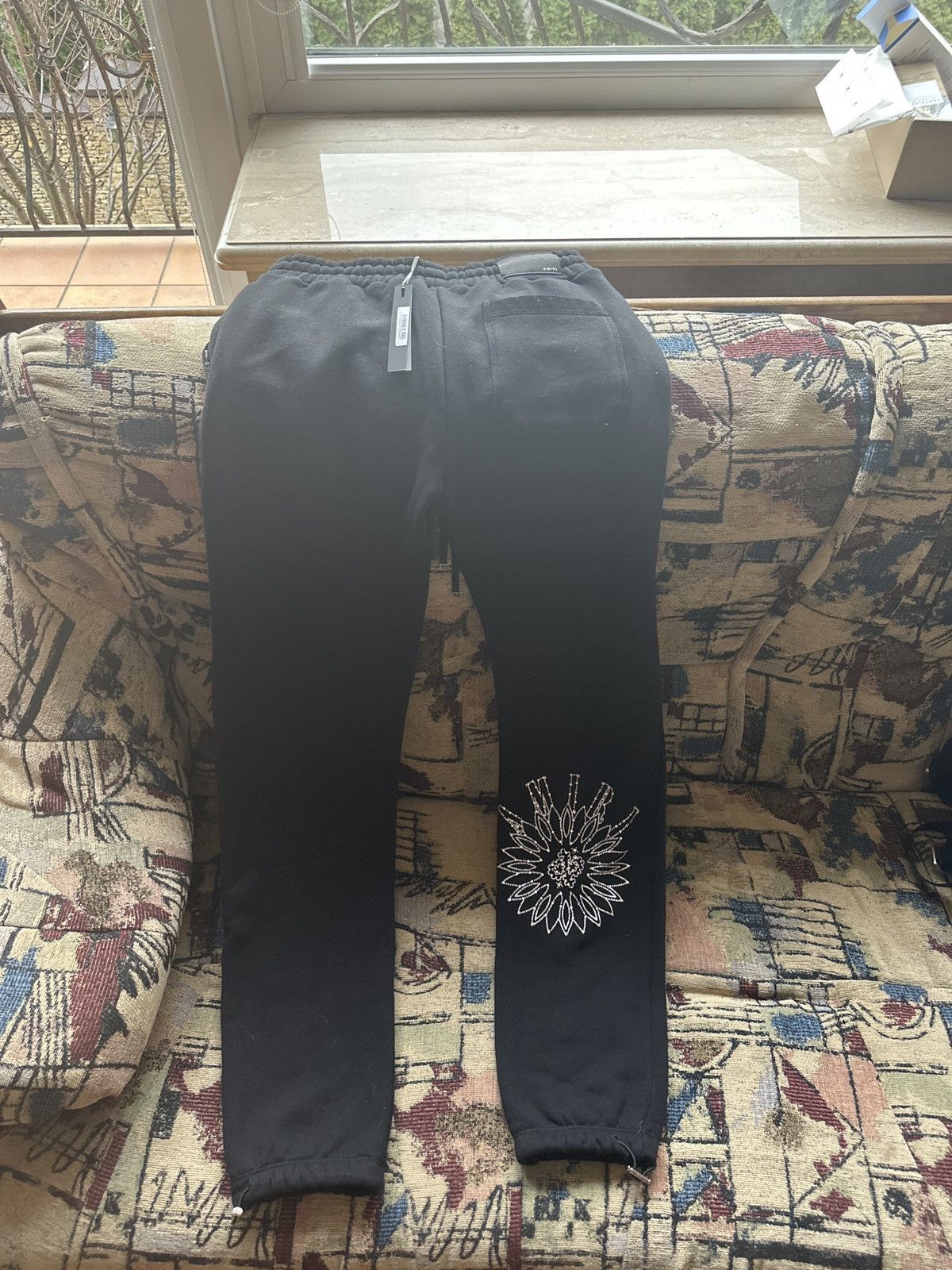 Amiri Amiri Crystal Stick Poke Sweatpatns | Grailed