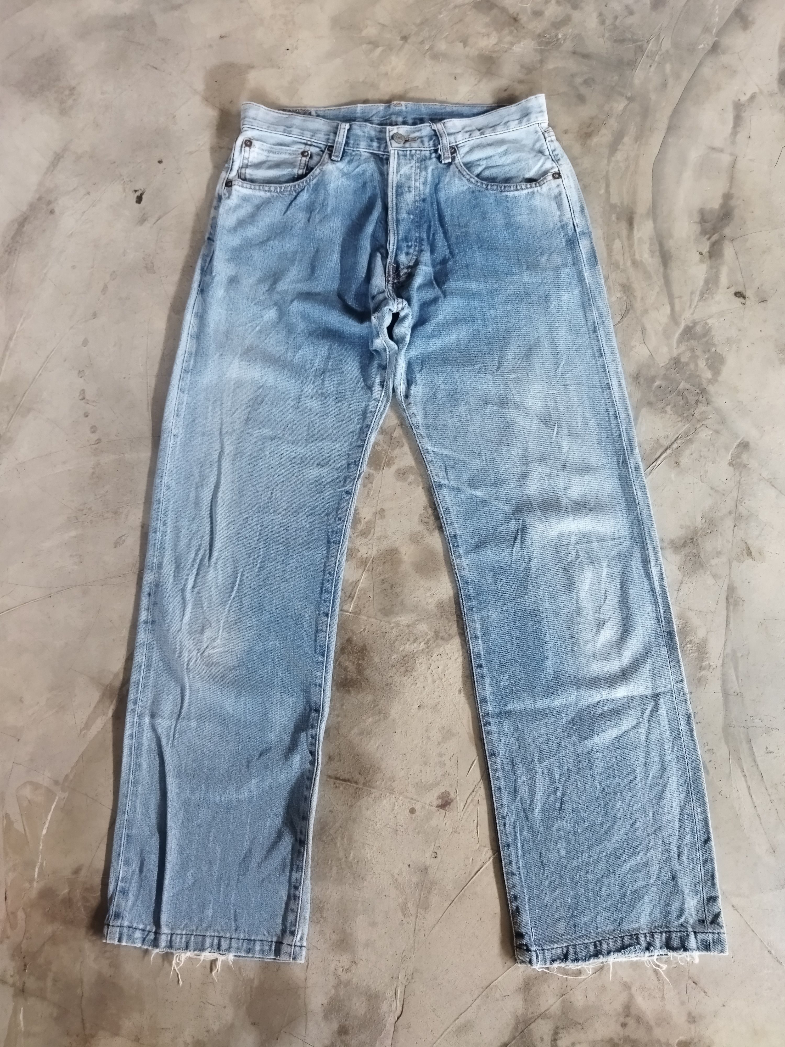 Japanese Brand × Vintage VINTAGE JAPANESE BRAND LIGHT BLUE JEANS PANTS Size US 32 / EU 48 - 1 Thumbnail