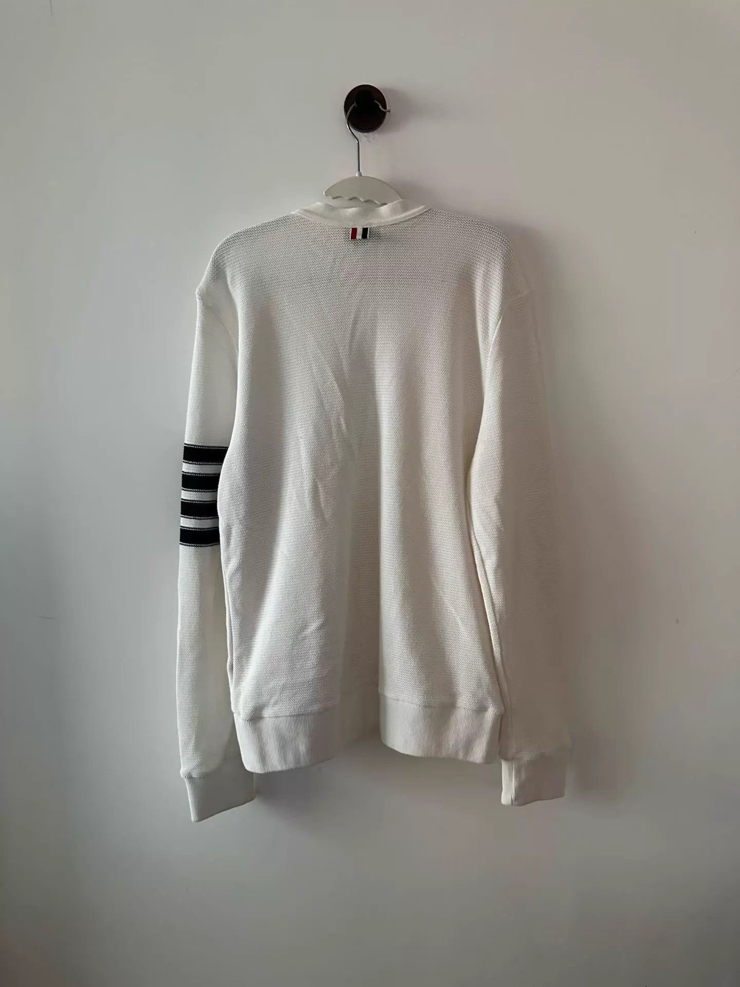 Thom Browne Thom Browne White Cardigan Size 4 98 New Size US XL / EU 56 / 4 - 2 Thumbnail