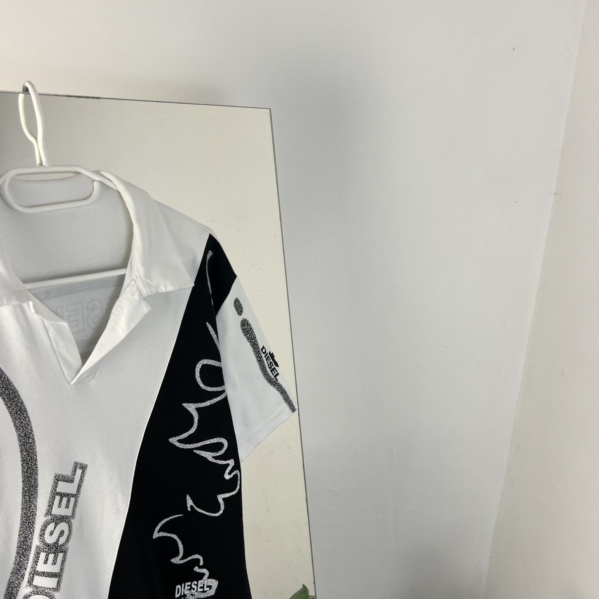 Diesel Vintage Y2K Diesel Japanese Style Big Logo Polo T-Shirt Size US M / EU 48-50 / 2 - 3 Thumbnail