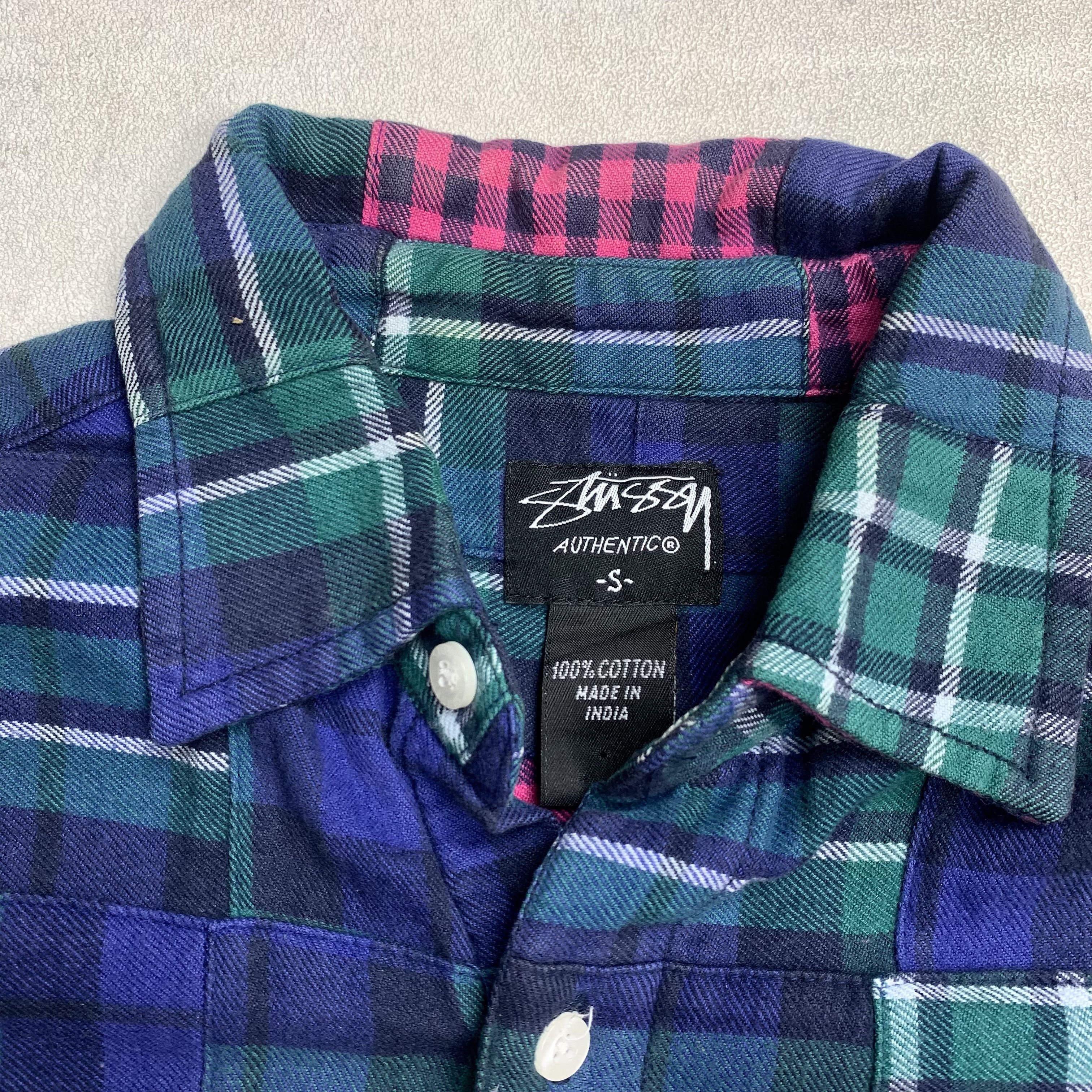 Stussy Stussy Patch Work Shirt Size US S / EU 44-46 / 1 - 5 Thumbnail
