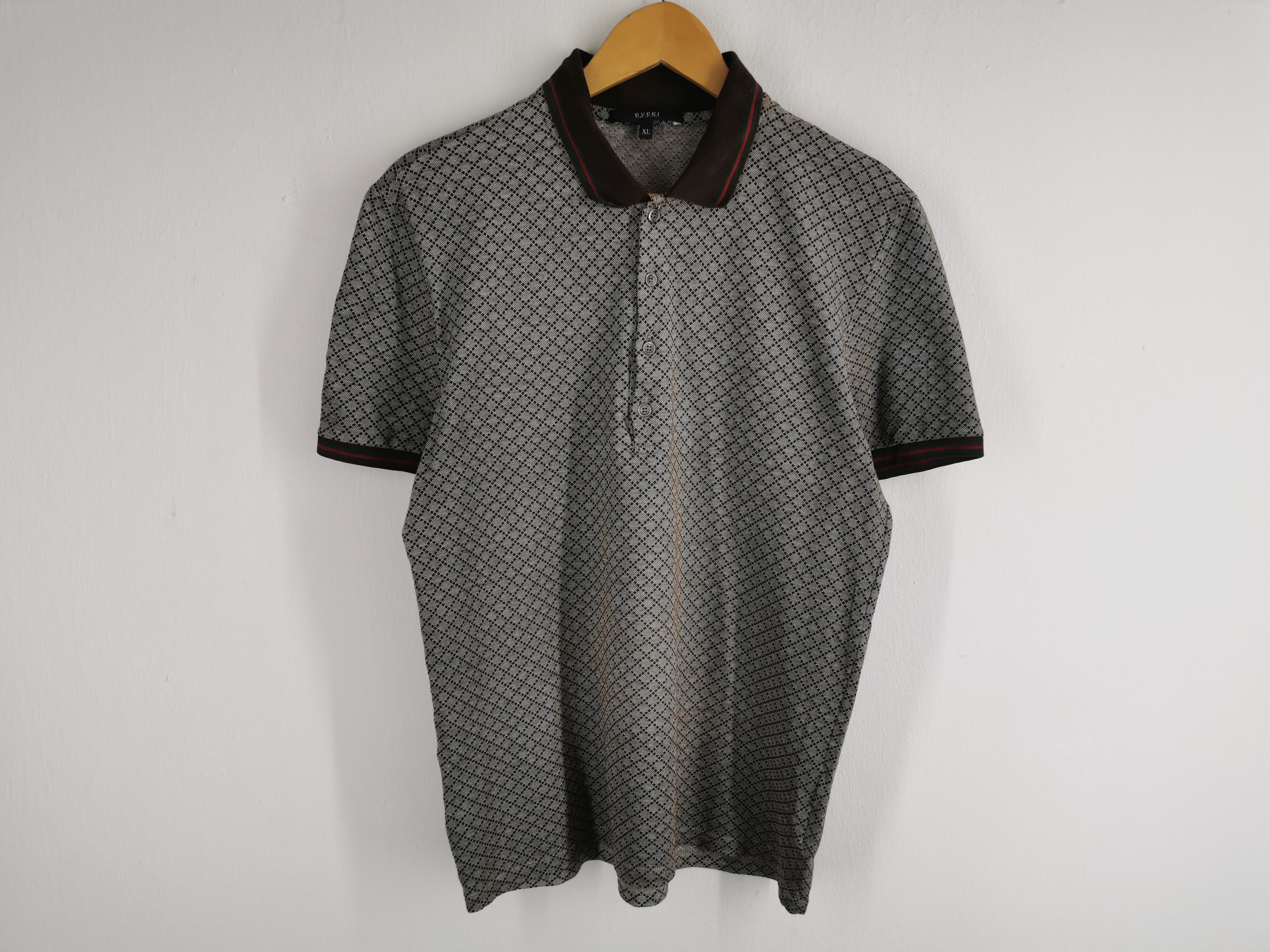 Vintage Gucci Polo Shirt Made In Italy Size M