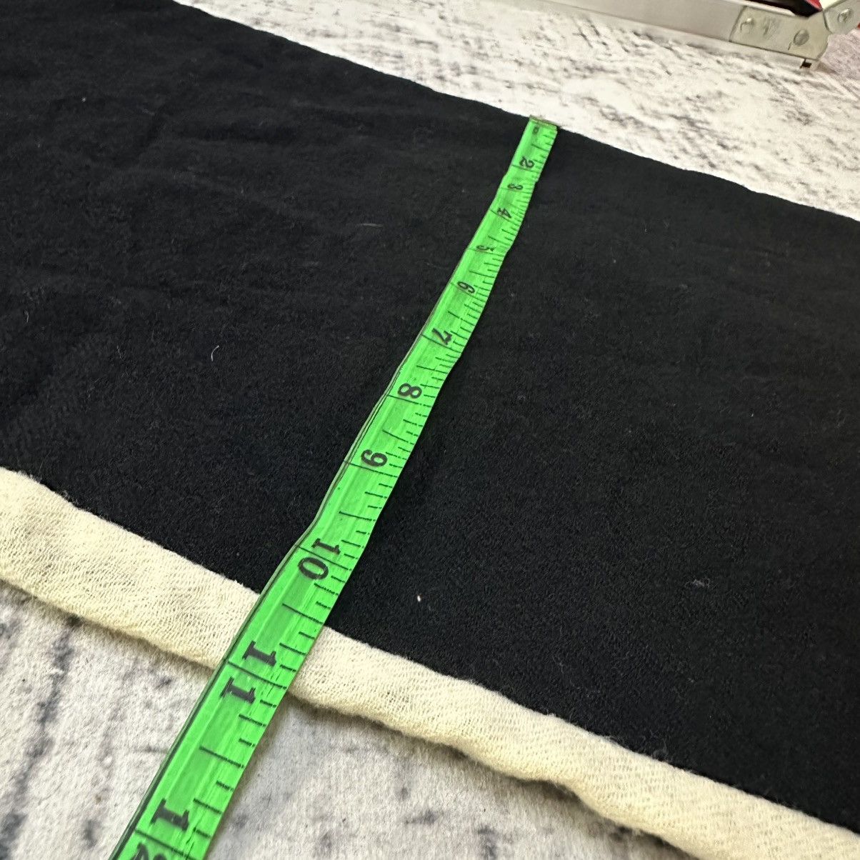 Ann Demeulemeester Ann Demeulemeester Jane Wool Scarf Black Off White Size ONE SIZE - 9 Thumbnail