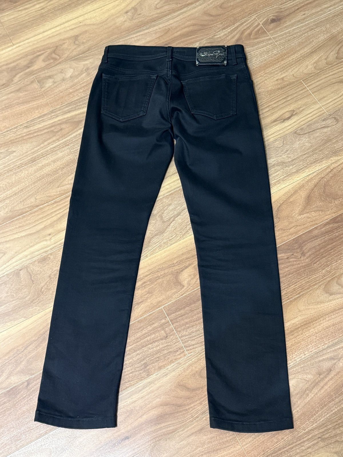 Stefano Ricci Stefan Ricci crocodile leather denim jeans Size US 33 - 6 Thumbnail