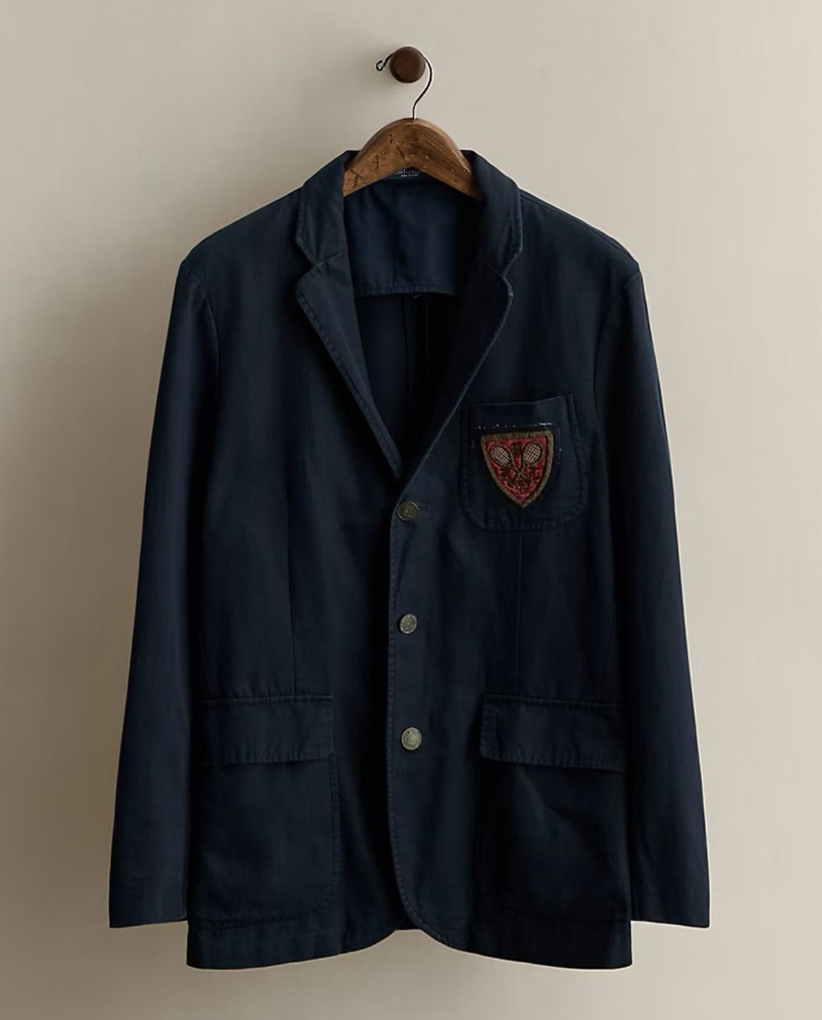 Polo Ralph Lauren Ralph Lauren - Vintage Crest Tennis Blazer Size 40R - 1 Thumbnail