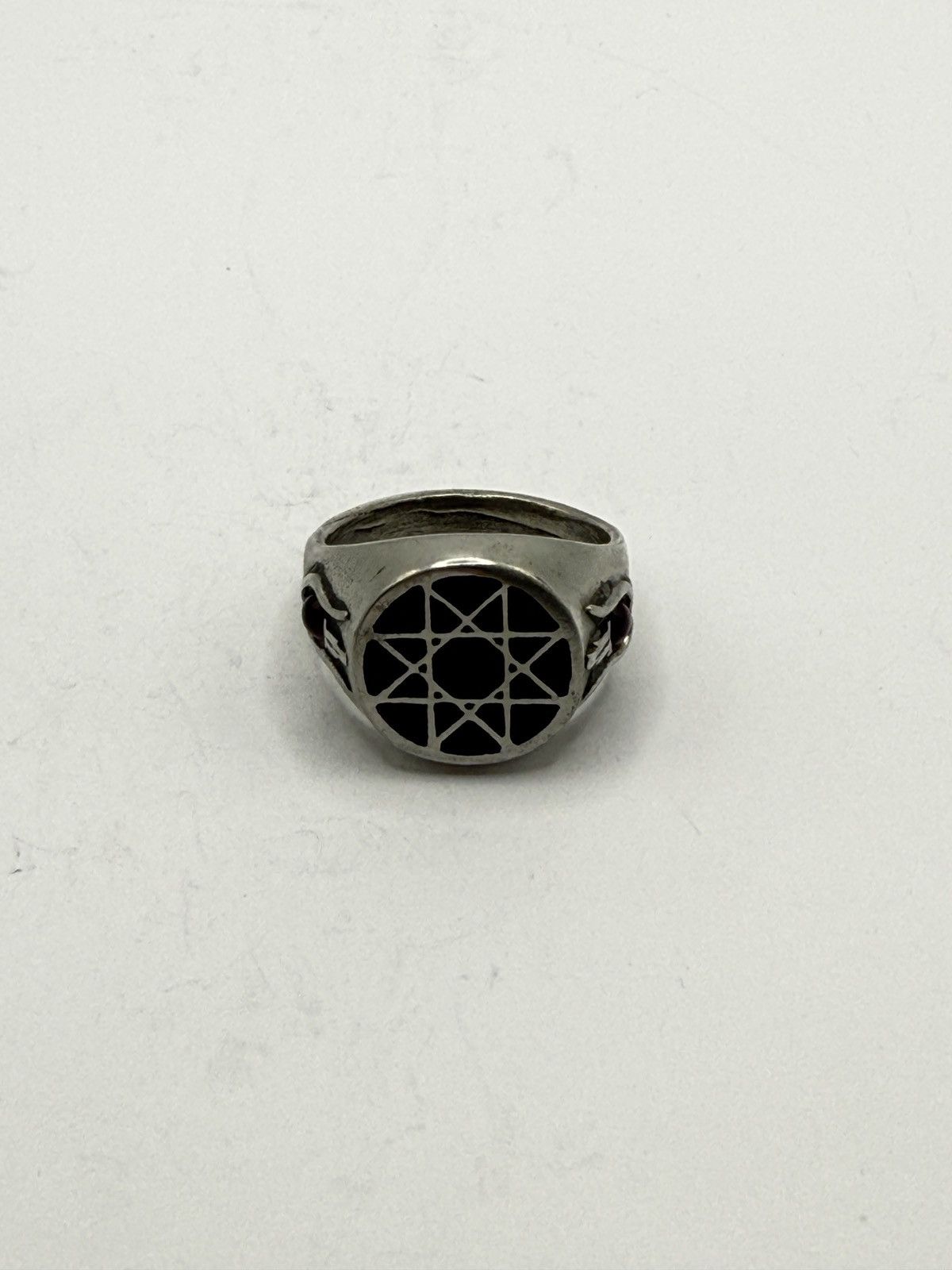 Seditionaries Alchemy 2002 hex biker/goth chrome erd Size ONE SIZE - 3 Thumbnail