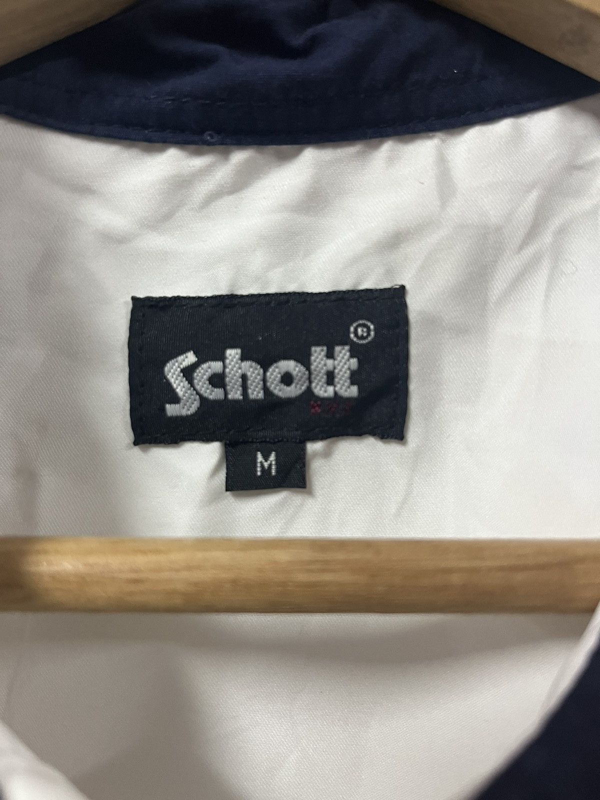 Schott Schott nyc shirt colour white Size US M / EU 48-50 / 2 - 7 Thumbnail