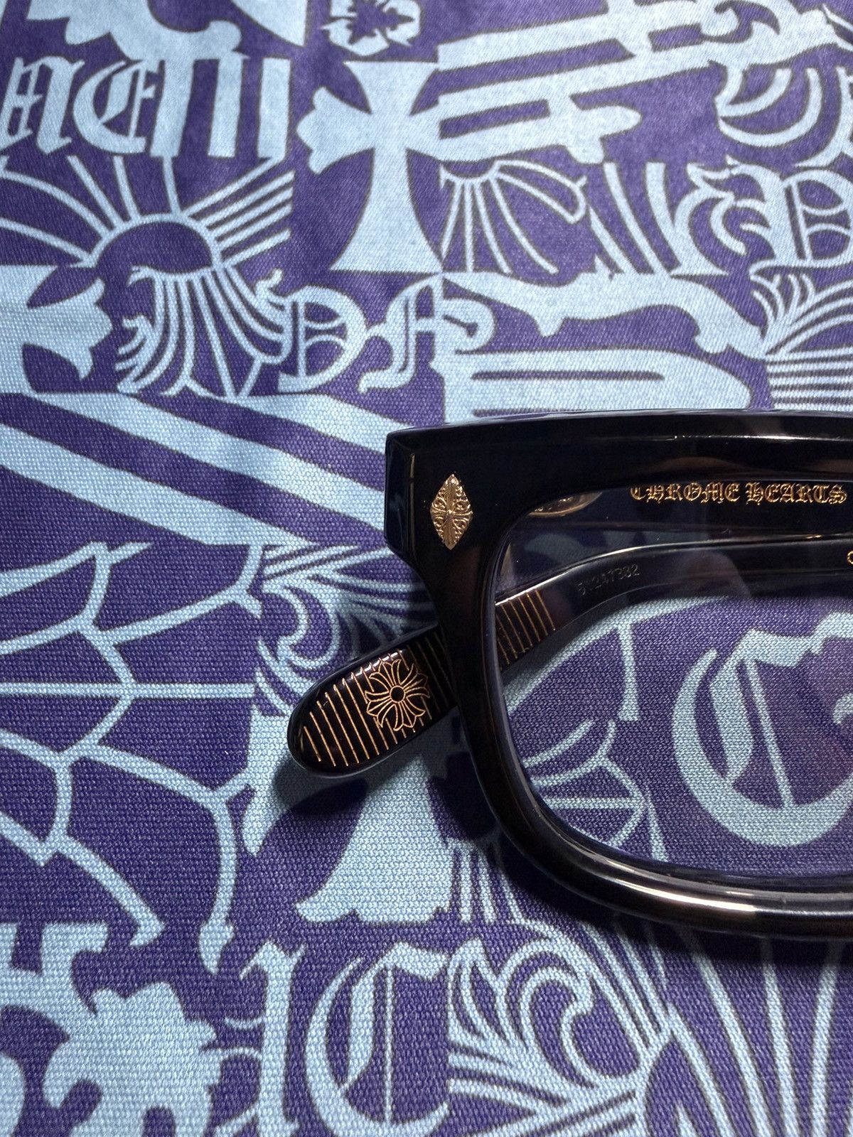 Chrome Hearts Chrome Hearts AMBIDIXTROUS 18k Glasses Size ONE SIZE - 10 Thumbnail