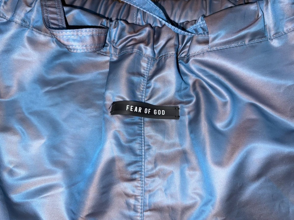 Fear of God Fear of God Sixth Collection Iridescent Blue Shorts XS Size US 30 / EU 46 - 4 Thumbnail