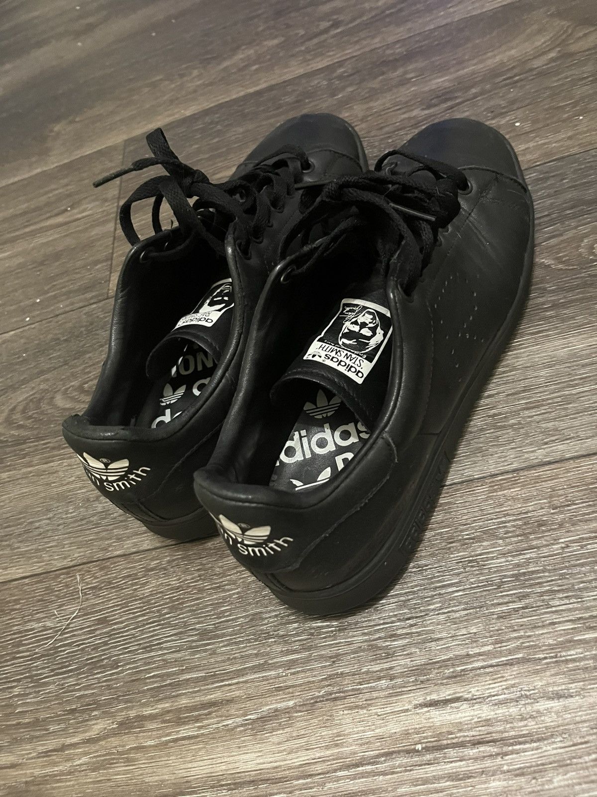 Adidas × Raf Simons Raf Simons x Stan Smith Core Black 2017 Size US 9.5 / EU 42-43 - 4 Thumbnail