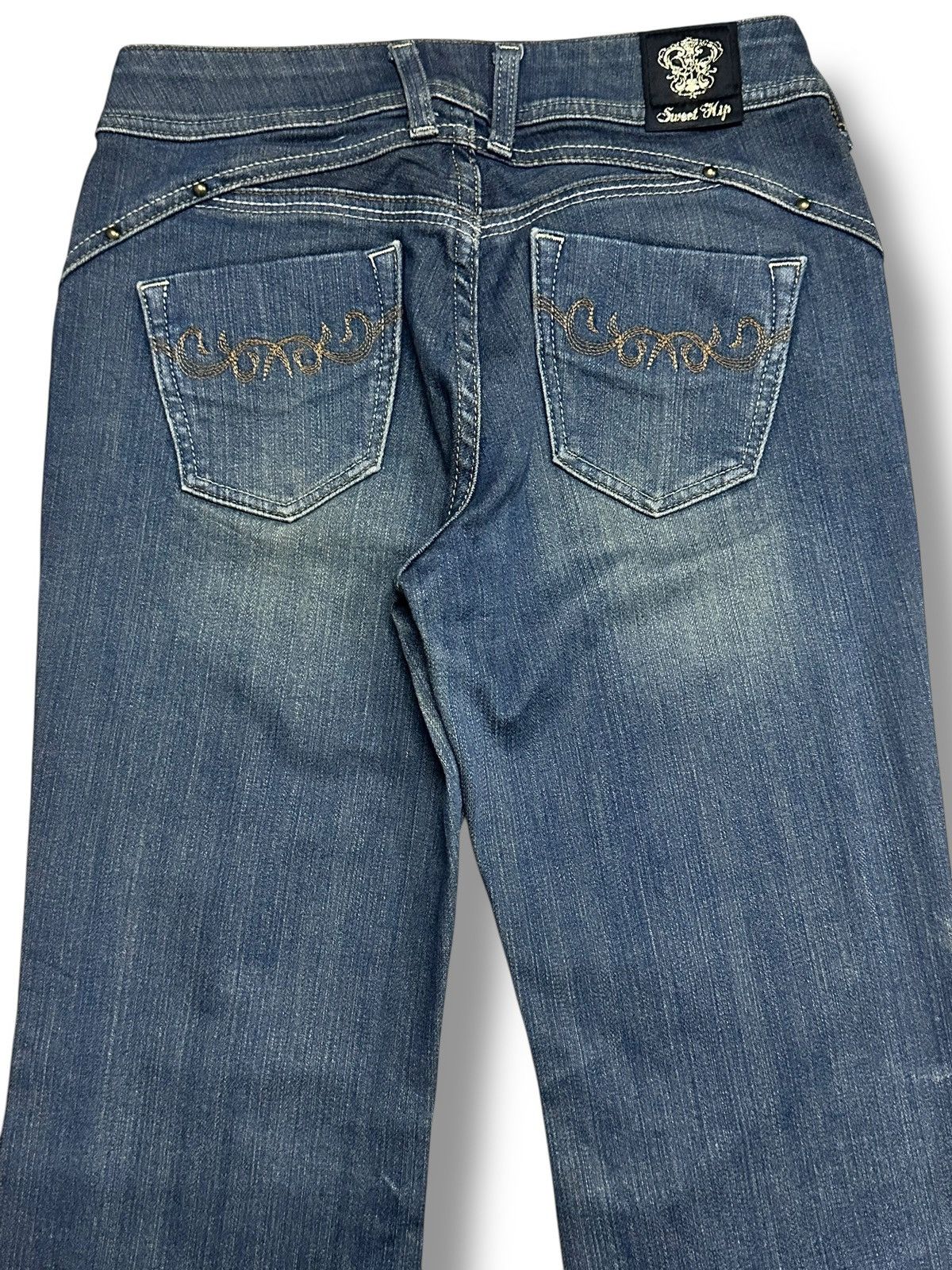 Japanese Brand Japan Jeans With Bootcut Wideleg Style and Faded Wash Size US 28 / EU 44 - 6 Thumbnail