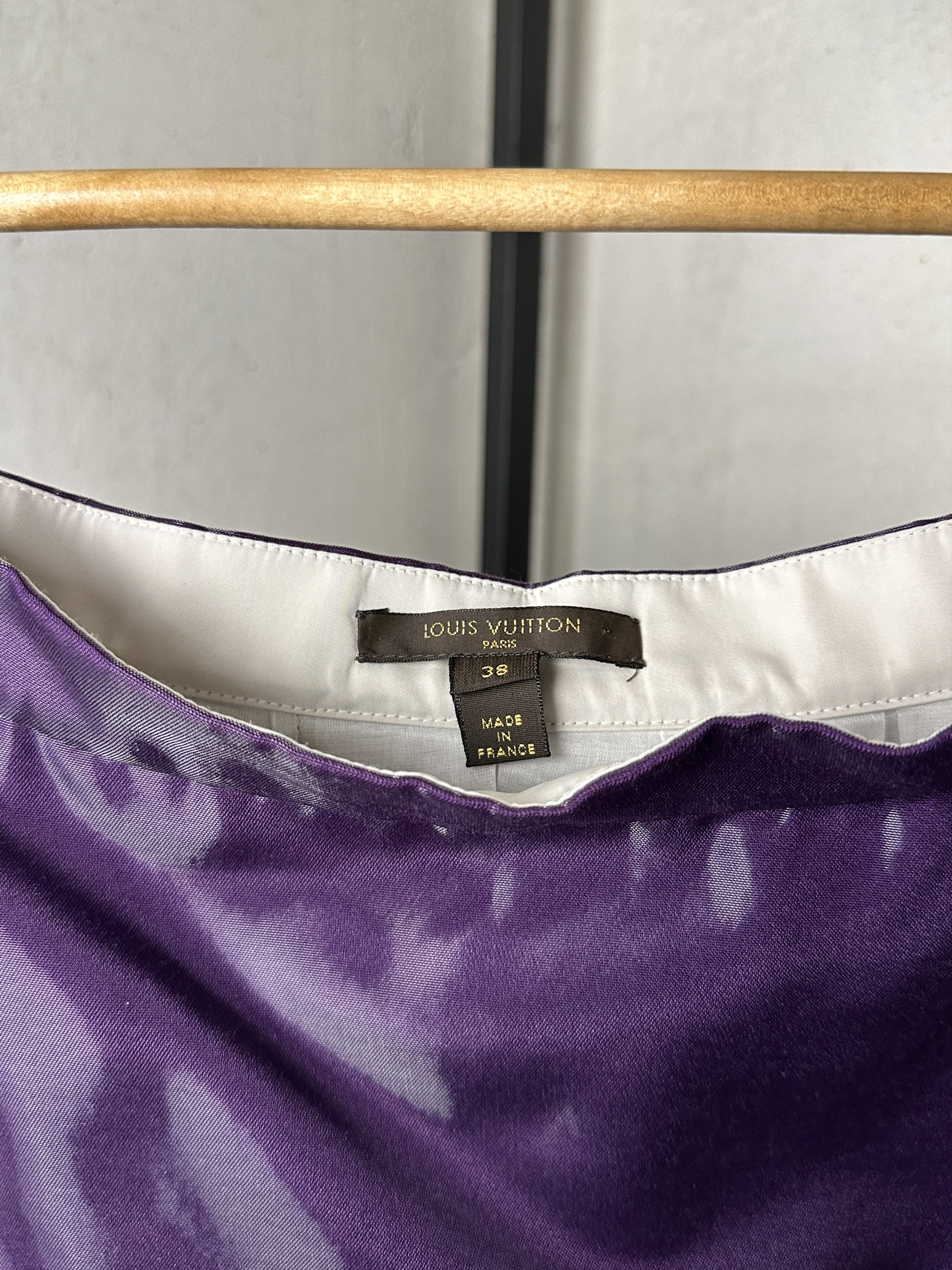 Louis Vuitton Louis Vuitton SS 08 Runway Skirt Size 27" / US 4 / IT 40 - 5 Thumbnail