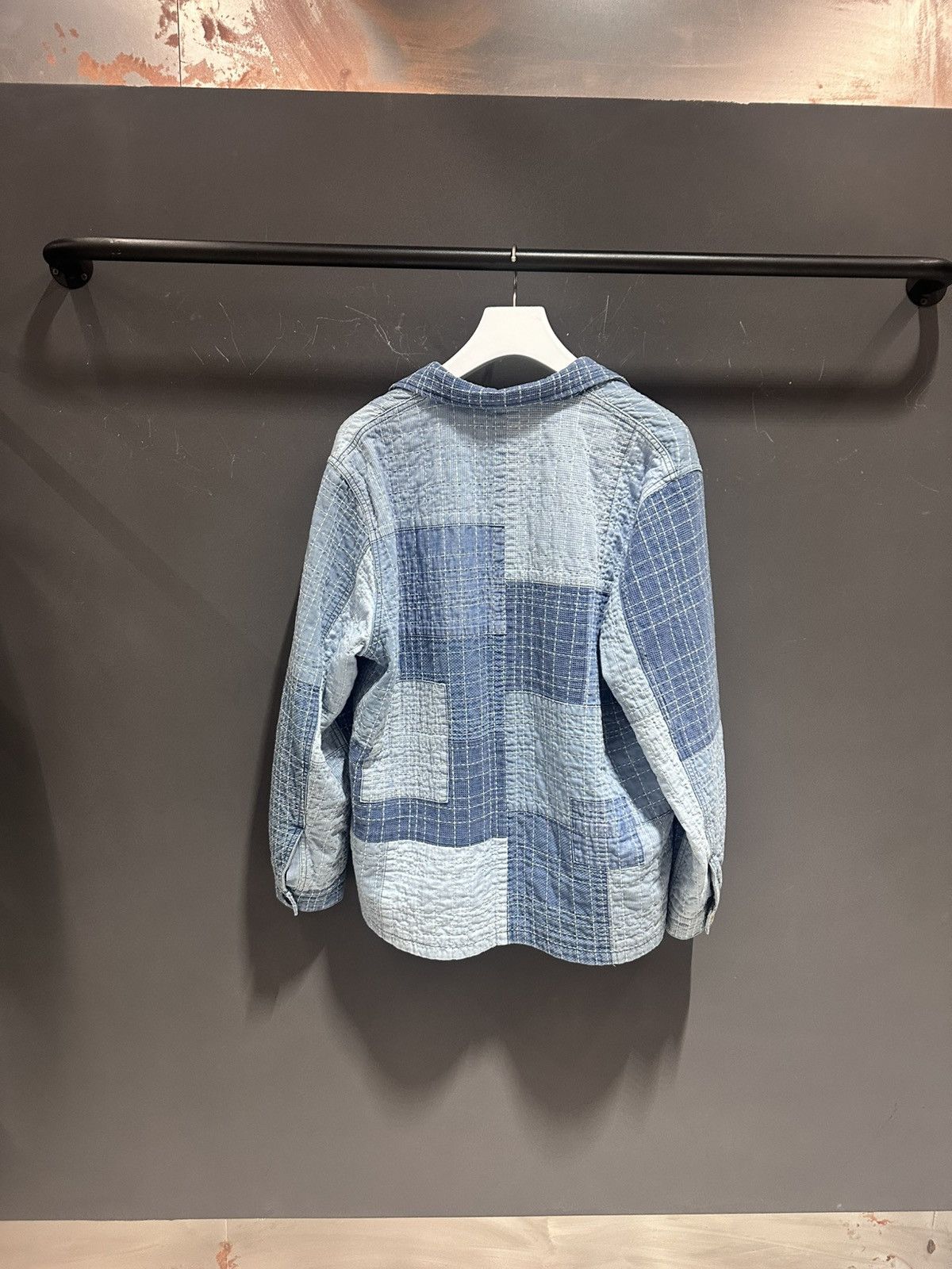 FDMTL Fdmtl Sashiko Lapel Jacket 7years wash Size 46R - 8 Thumbnail