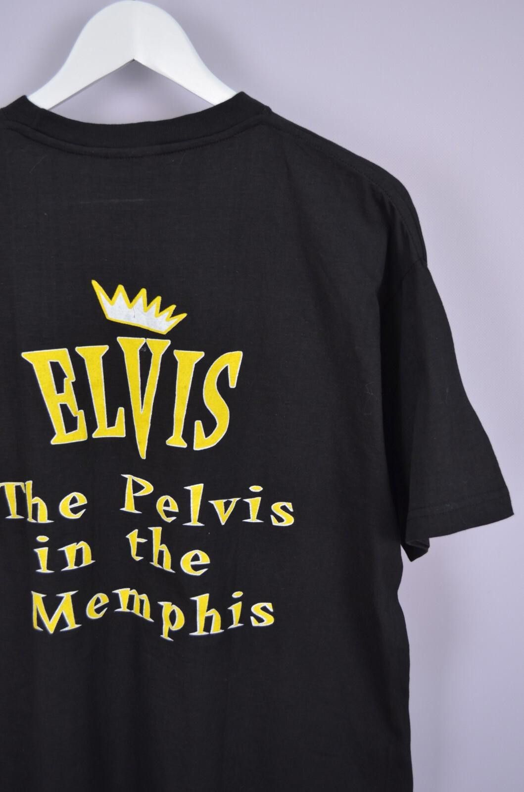 Designer Vintage 2004 Elvis Presley 'Elvis The Pelvis' T-Shirt Sz M Size US M / EU 48-50 / 2 - 12 Thumbnail
