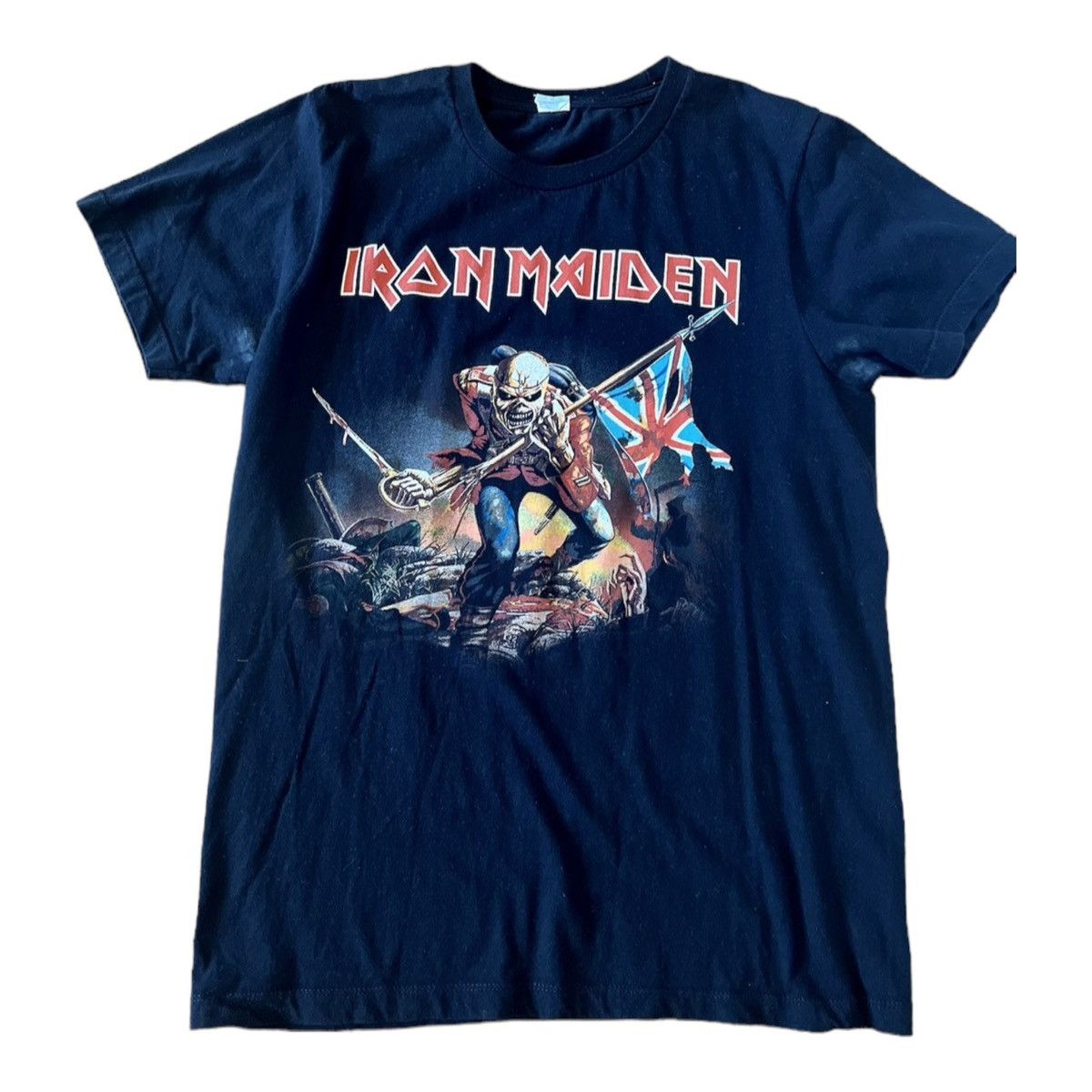 Vintage Iron Maiden band tee shirt Grailed