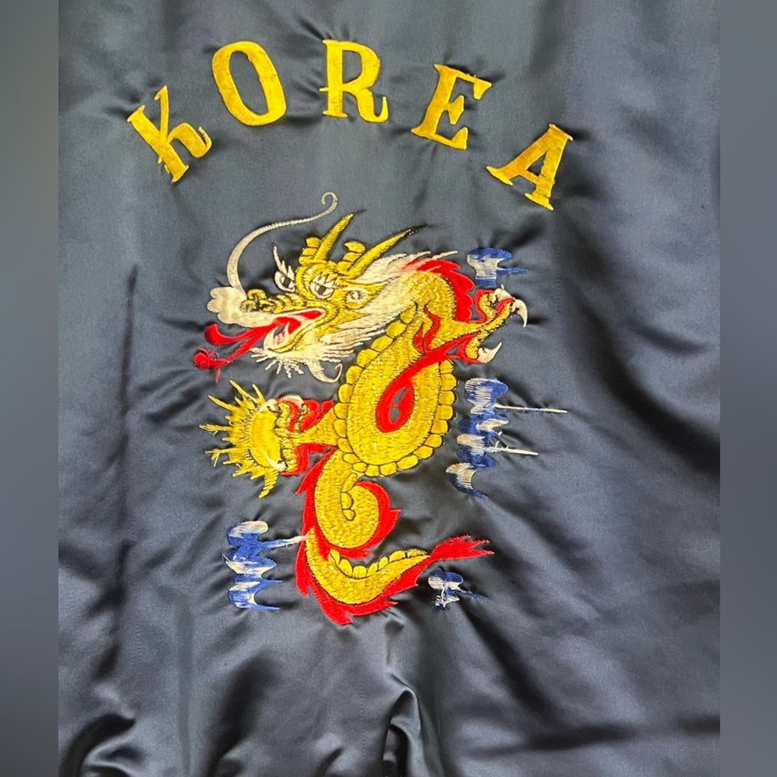 Vintage Vintage US Military Korea Souvenir Jacket Sukajan Bomber Size US XL / EU 56 / 4 - 7 Thumbnail