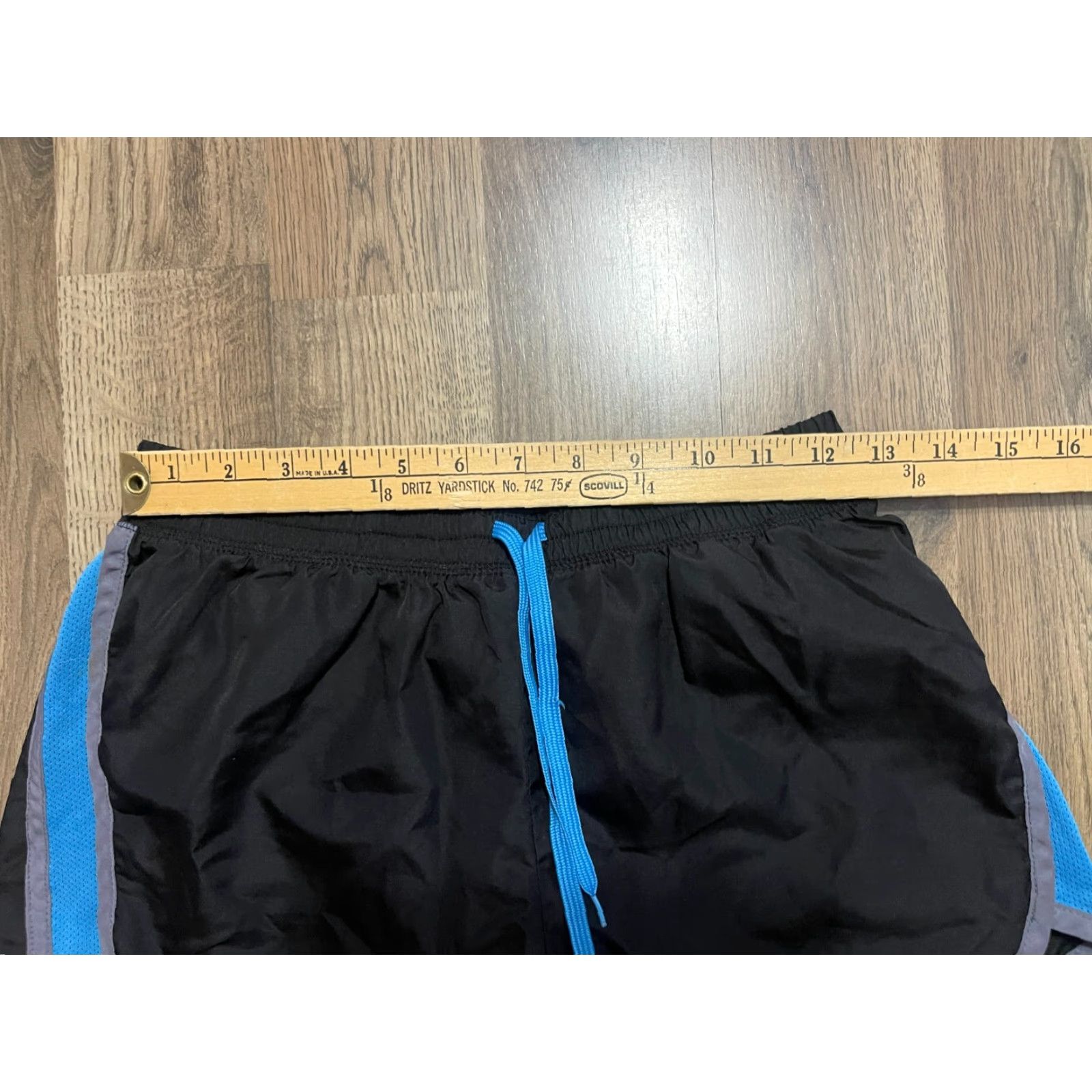 Vintage Energy Zone Shorts Women S Black Blue Drawstring Casual Size ONE SIZE - 6 Thumbnail