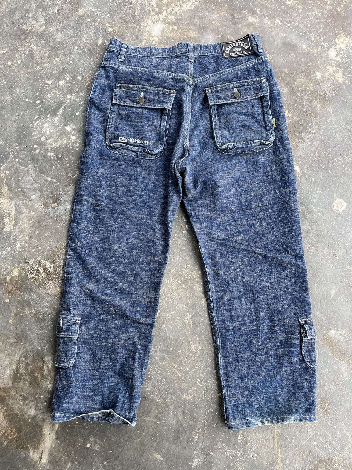 If Six Was Nine × Japanese Brand × Vintage Baggy Hysteric Inspired Slubby Denim Size US 31 - 15 Thumbnail