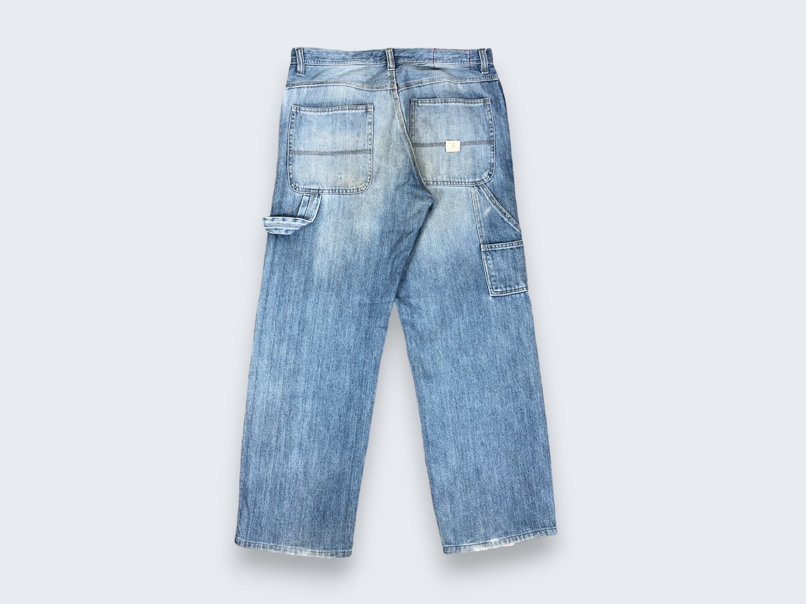 Hanes × Vintage Vintage Hanes Carpenter Jeans 33 x 29.5 L1291 Size US 33 - 4 Thumbnail