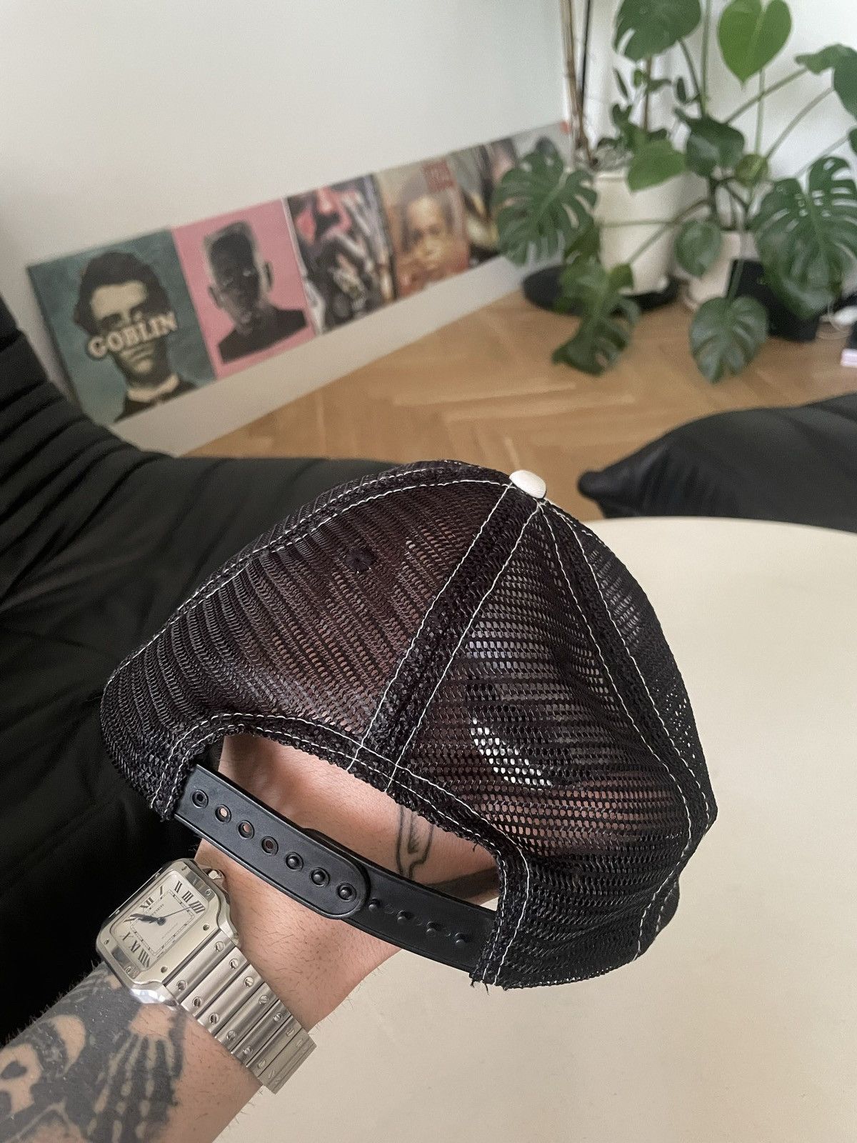 Von Dutch Von Dutch Y2k Trucker Hat Hype Rare Checkerboard Racing Size ONE SIZE - 3 Thumbnail