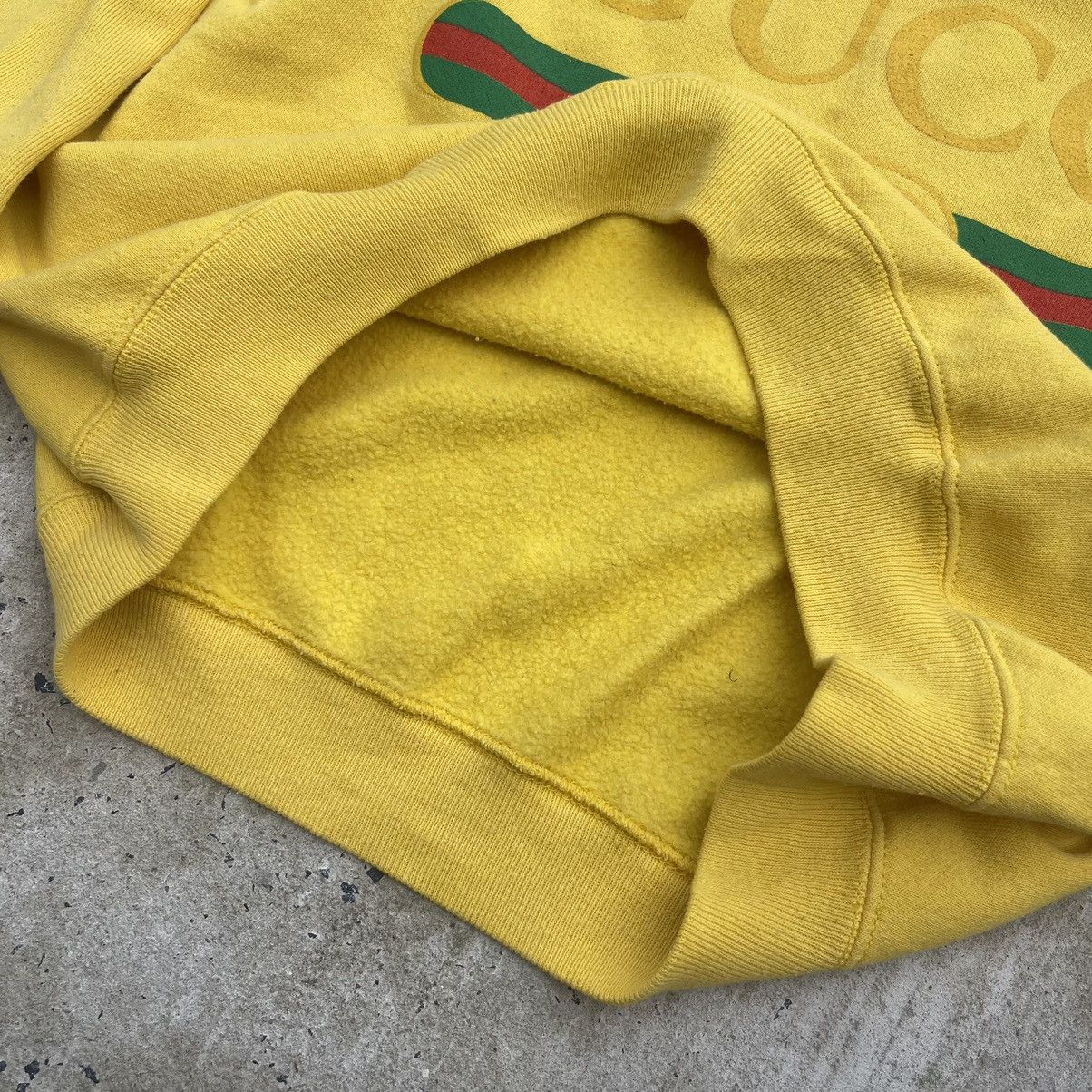 Vintage Vintage 90s GUCCI Raglan Crewneck Sweatshirt Size US L / EU 52-54 / 3 - 6 Thumbnail