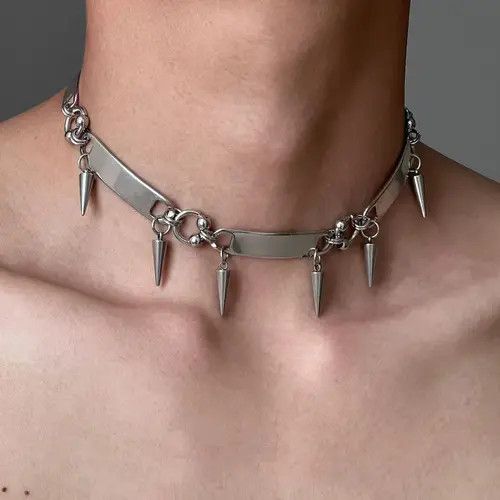 Japanese Brand Retro punk necklace Size ONE SIZE - 5 Thumbnail