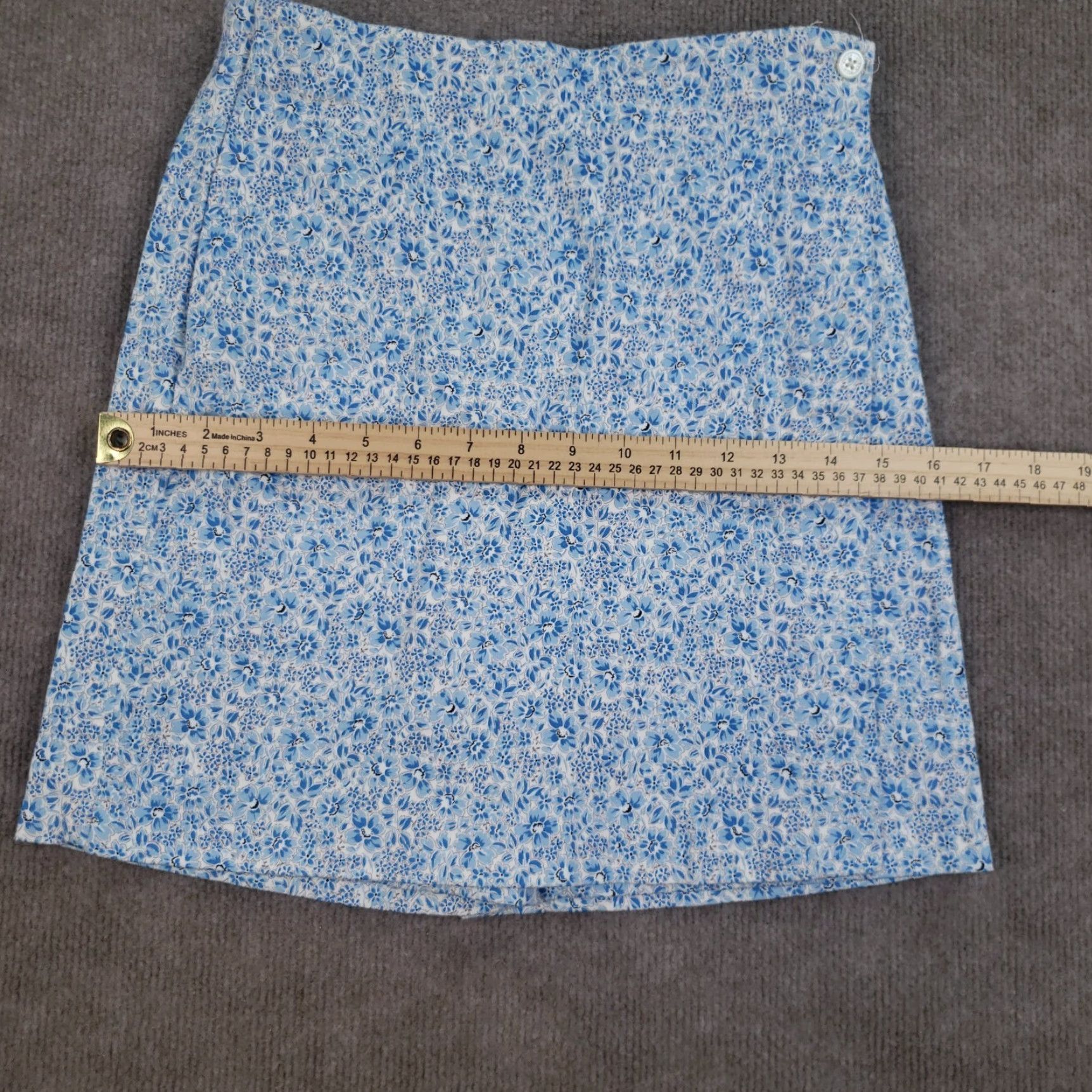 Ralph Lauren Ralph Lauren Golf Skort Womens 2 Blue Floral Faux Wrap Stretch Outdoor Size 26" / US 2 / IT 38 - 4 Thumbnail