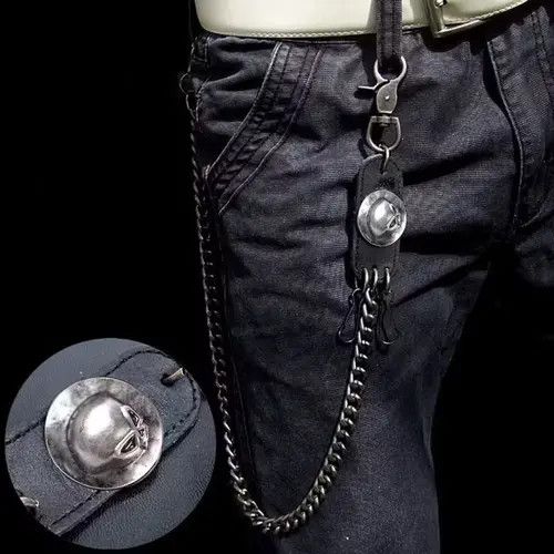 Other Biker Wallet Belts Chain Size ONE SIZE - 4 Thumbnail