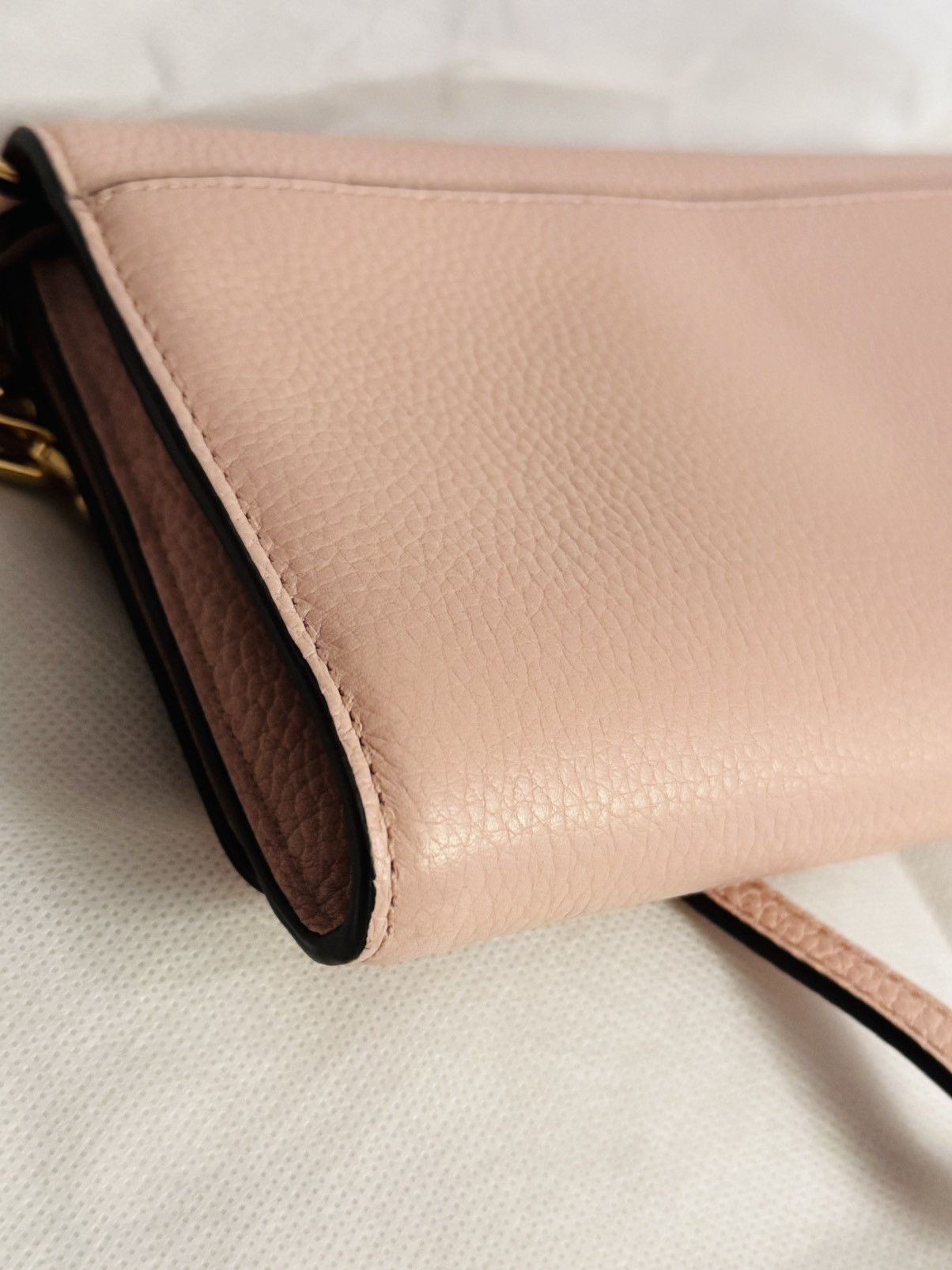 Tory Burch Tory Burch Georgia pebbled Crossbody in light pink Size ONE SIZE - 12 Thumbnail