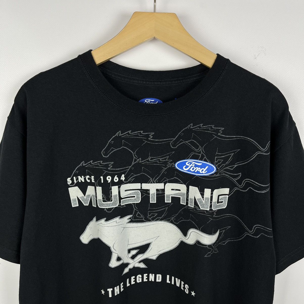 Ford Vintage Ford Mustang rare big logo racing tee 00’s Size US L / EU 52-54 / 3 - 2 Thumbnail