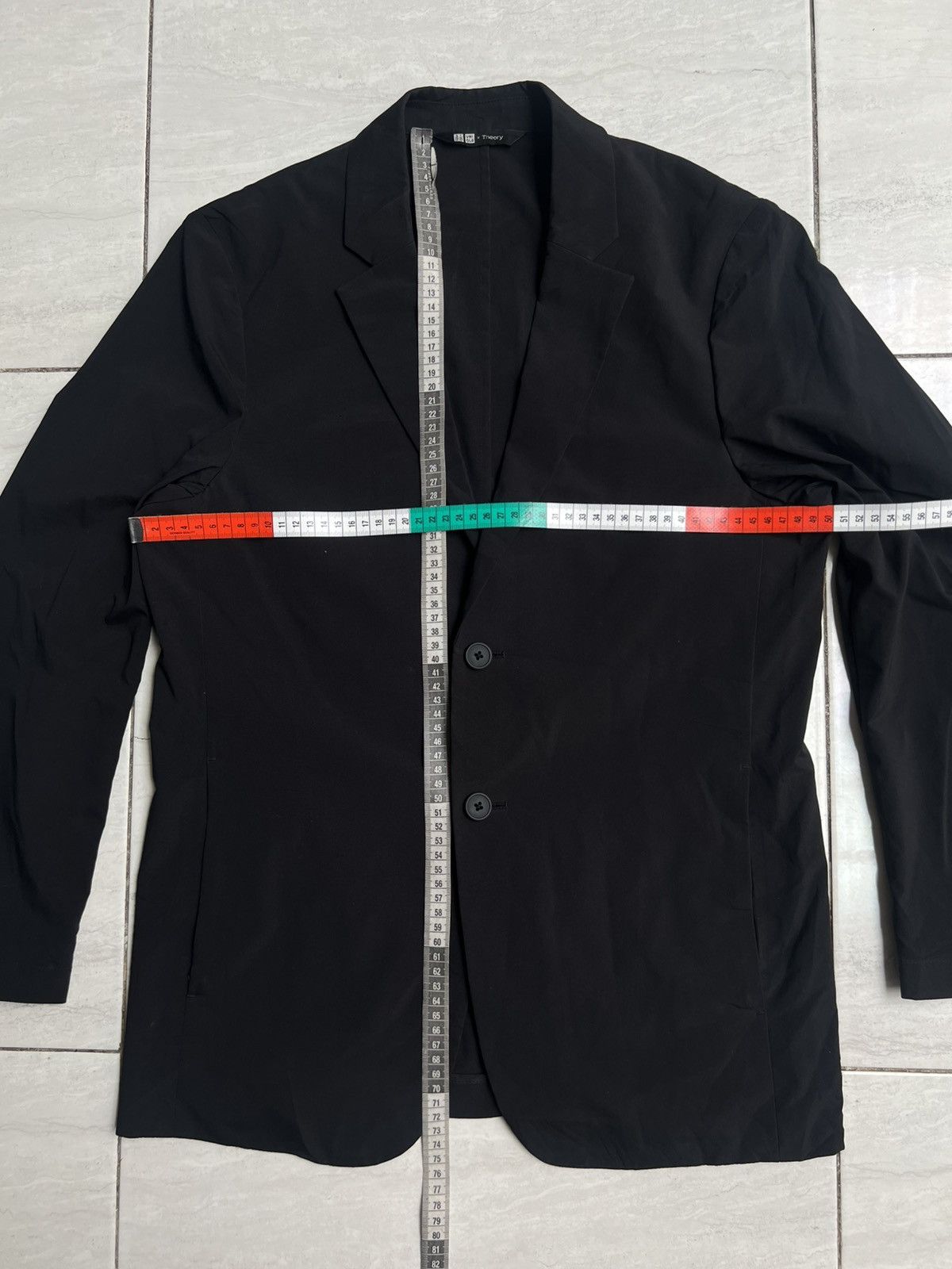 Uniqlo Uniqlo x Theory Black AirSense Suit Blazer Size US S / EU 44-46 / 1 - 2 Thumbnail