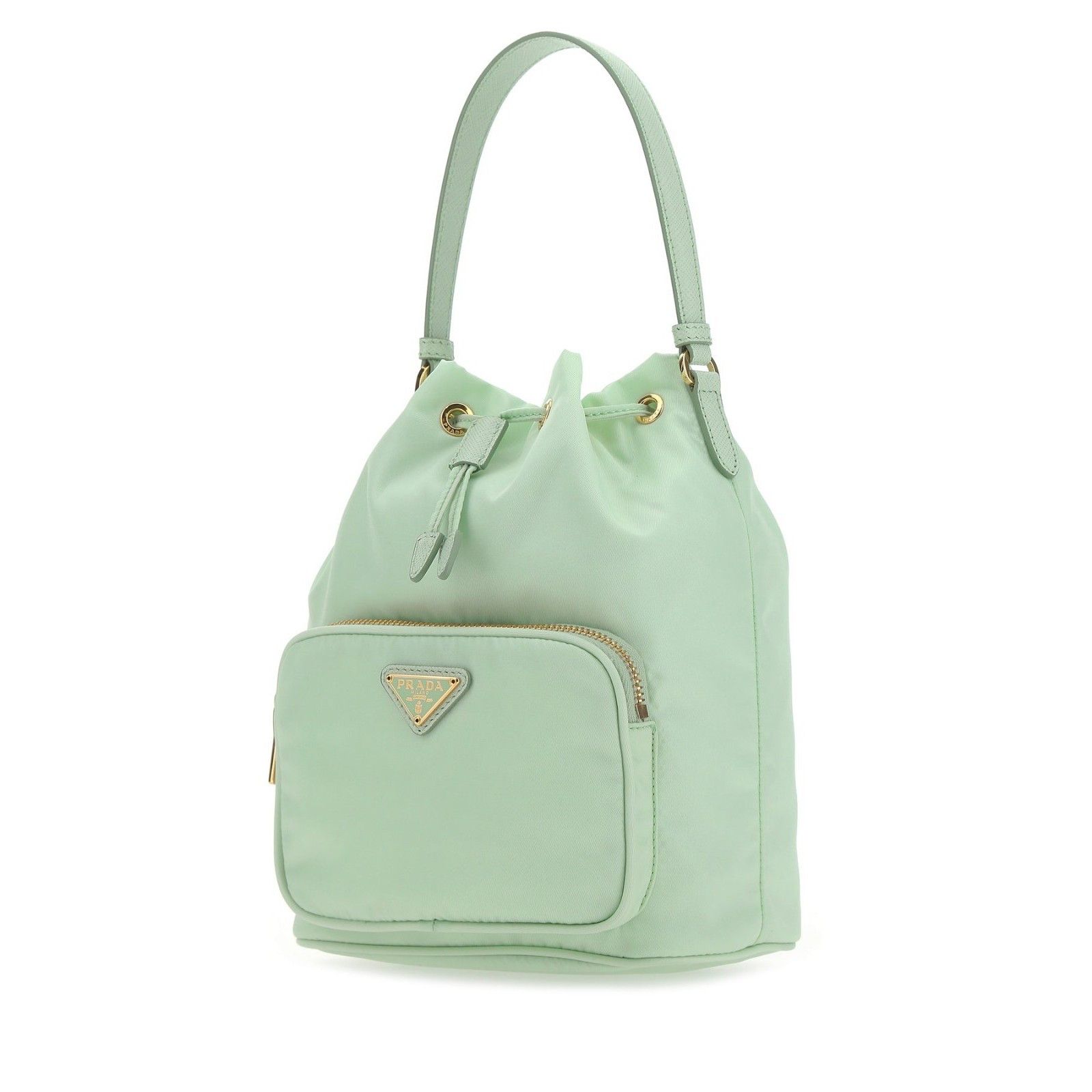Prada PRADA Green Re-Nylon Bucket Bag New & Authentic Size ONE SIZE - 2 Thumbnail