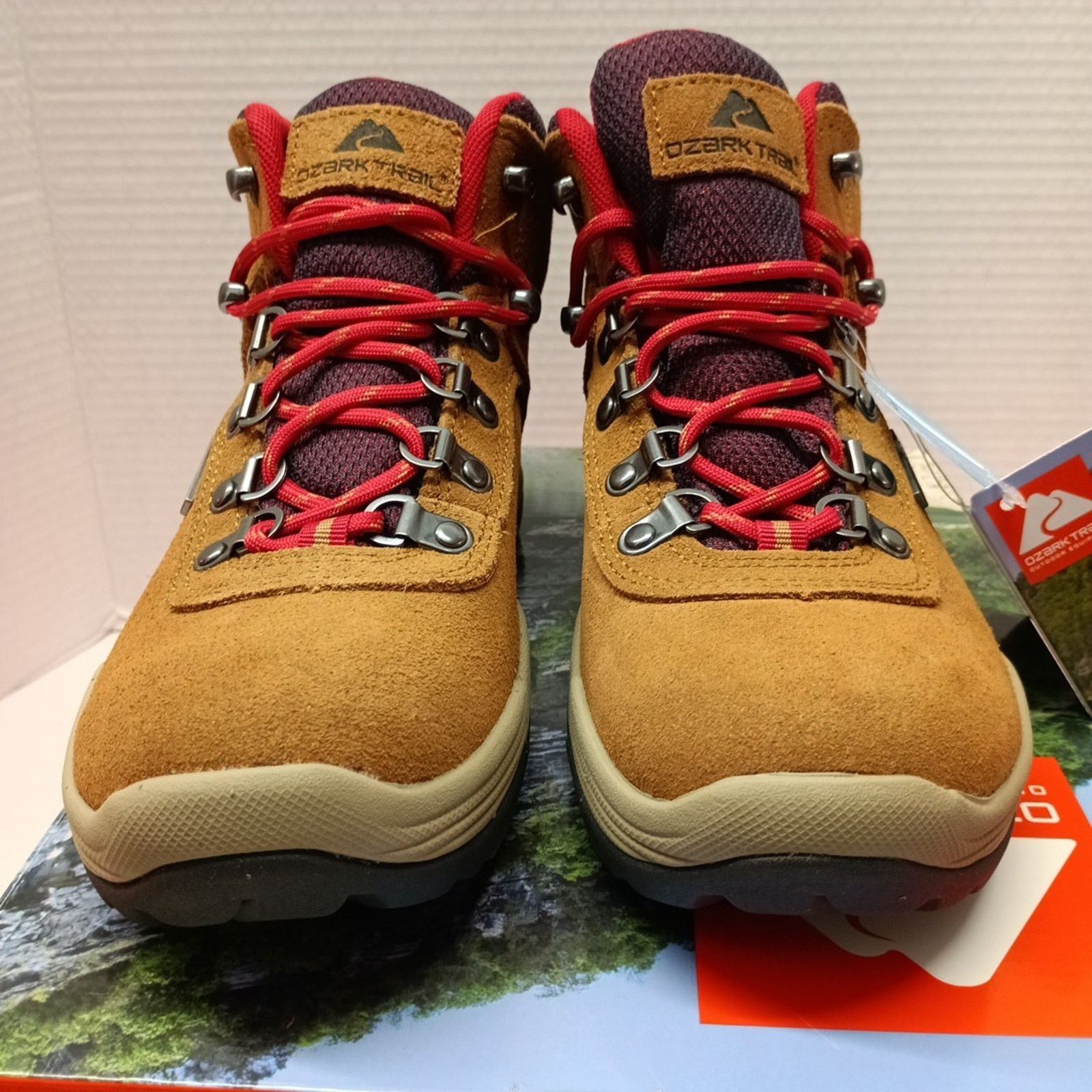 Other Ozark Trail Women's Waterproof Hiker Boots Wheat Size 6.5 Size US 6.5 / IT 36.5 - 2 Thumbnail
