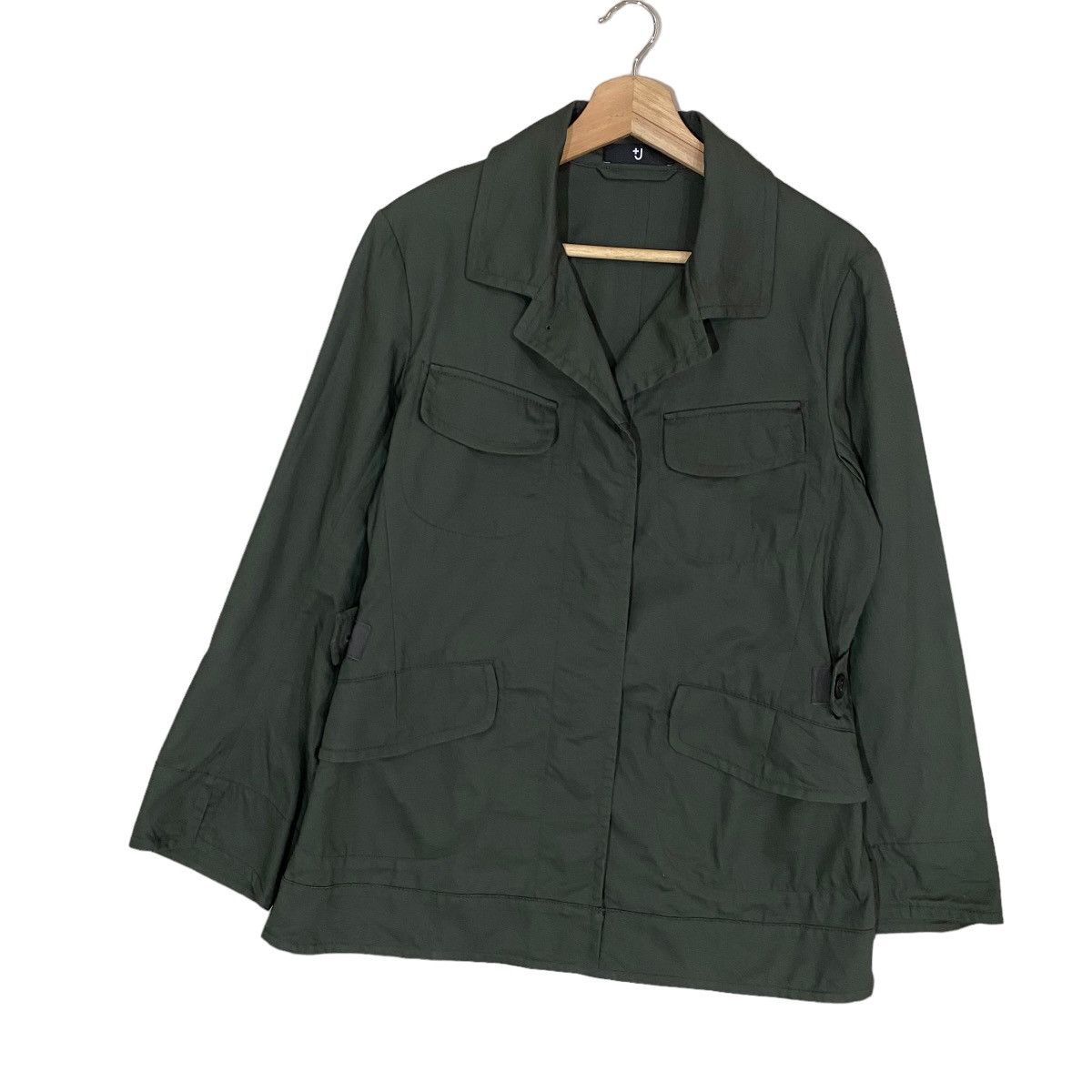 🎗️JILSANDER X UNIQLO MULTIPOCKET GREEN ARMY JACKET