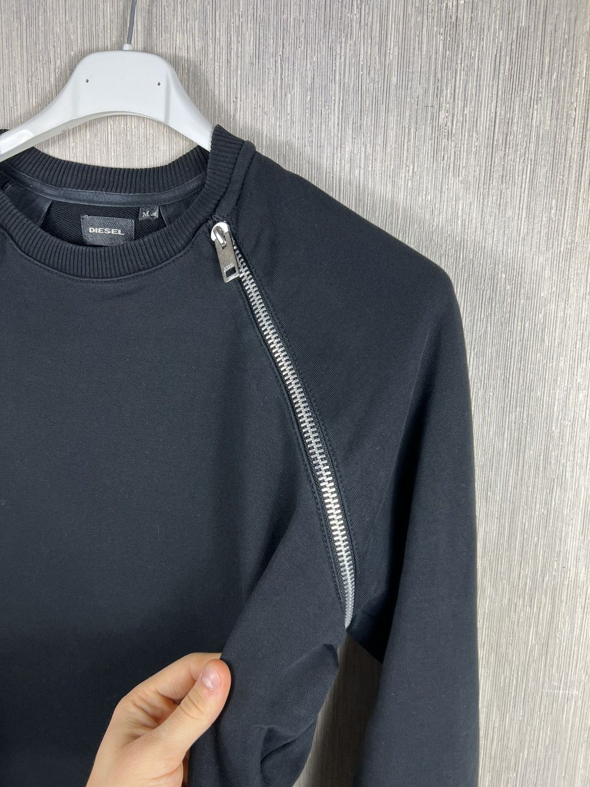 Diesel Vintage Diesel avant garde zippers crewneck opium sweatshirt Size US M / EU 48-50 / 2 - 13 Thumbnail